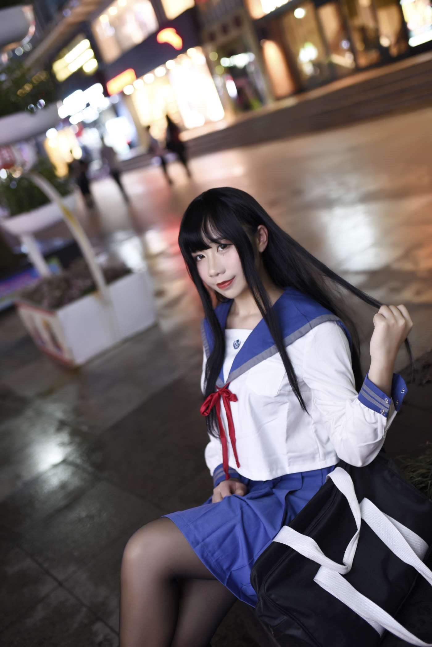 九曲Jean  雨天JK [21P]插图8