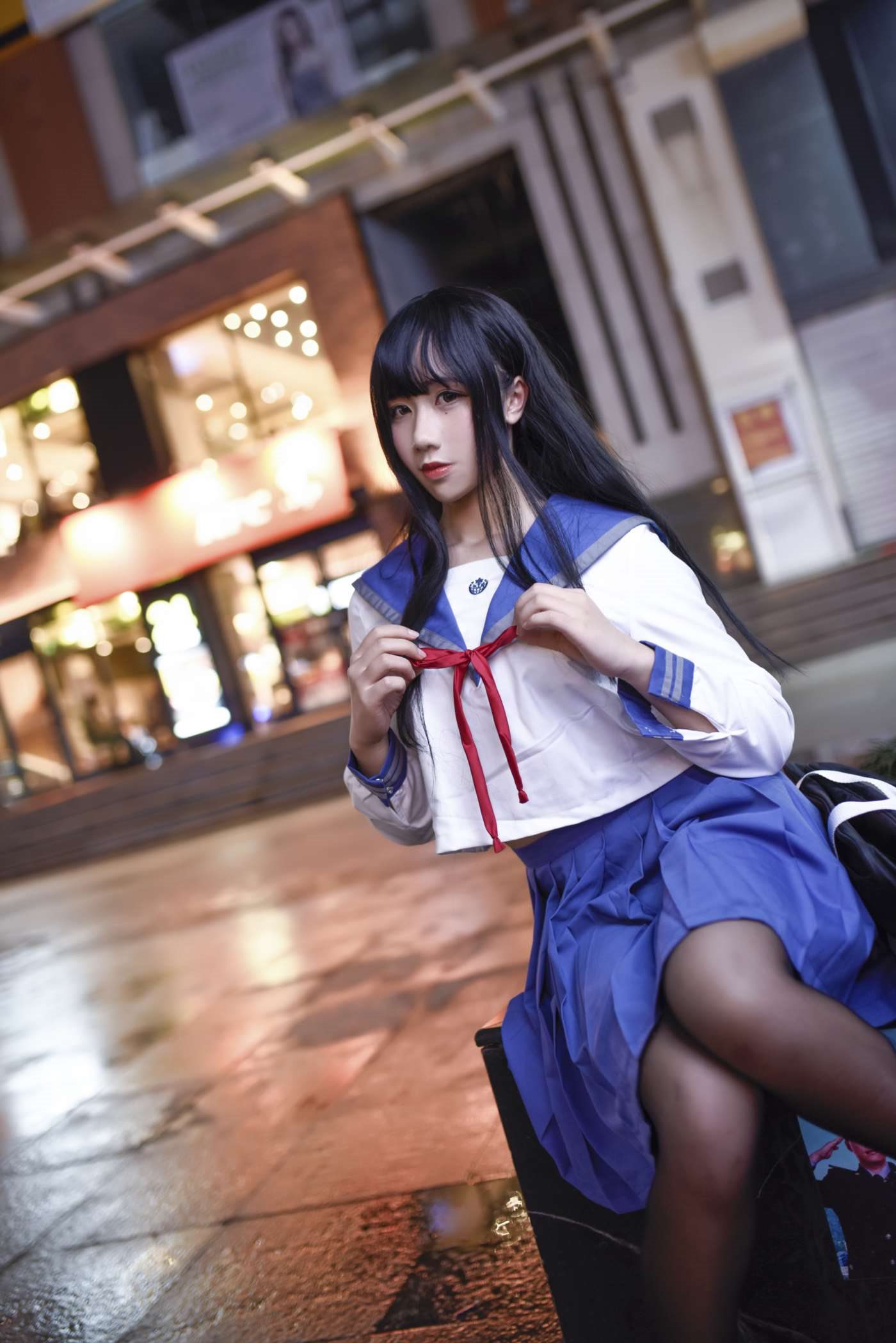 九曲Jean  雨天JK [21P]插图