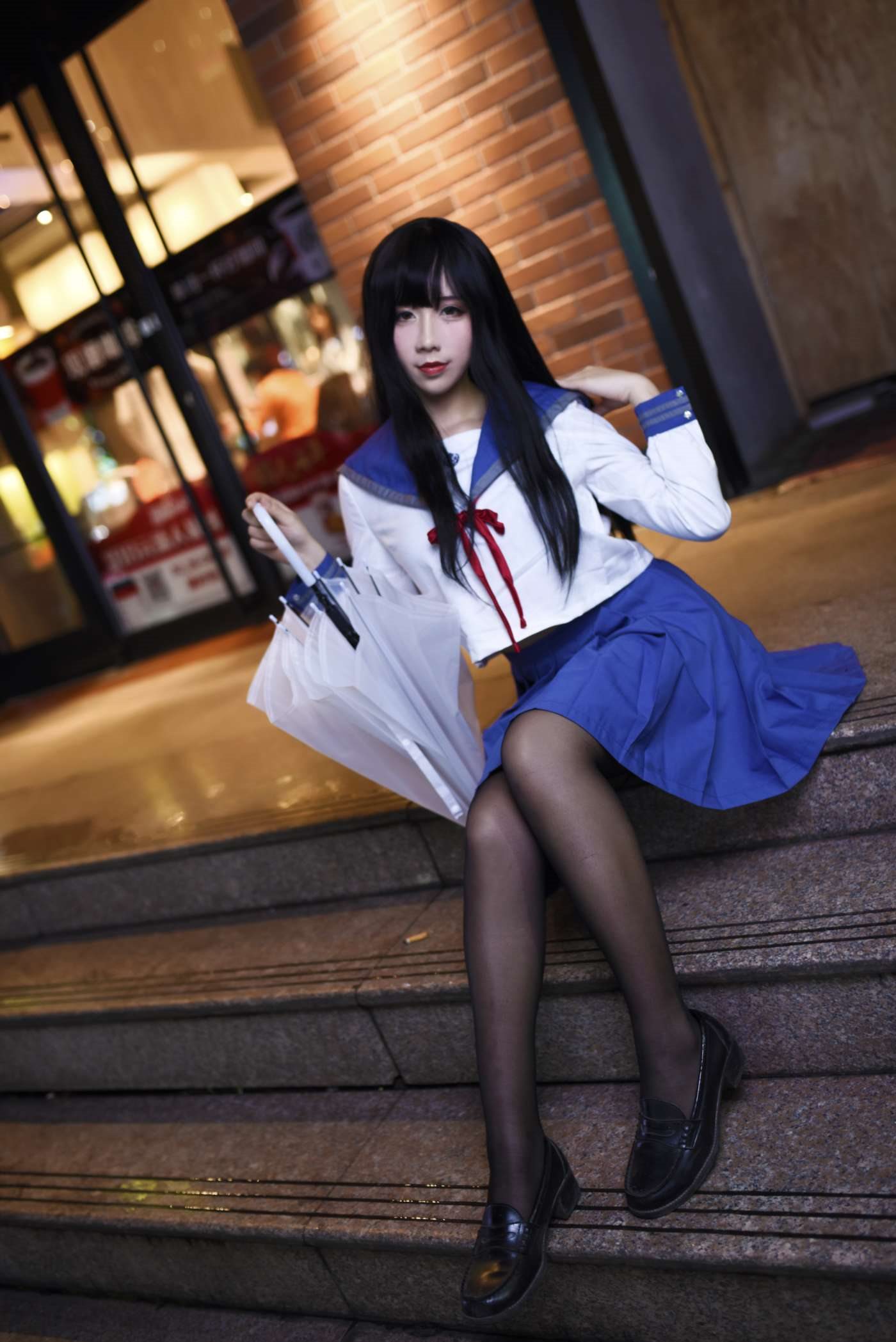 九曲Jean  雨天JK [21P]插图5