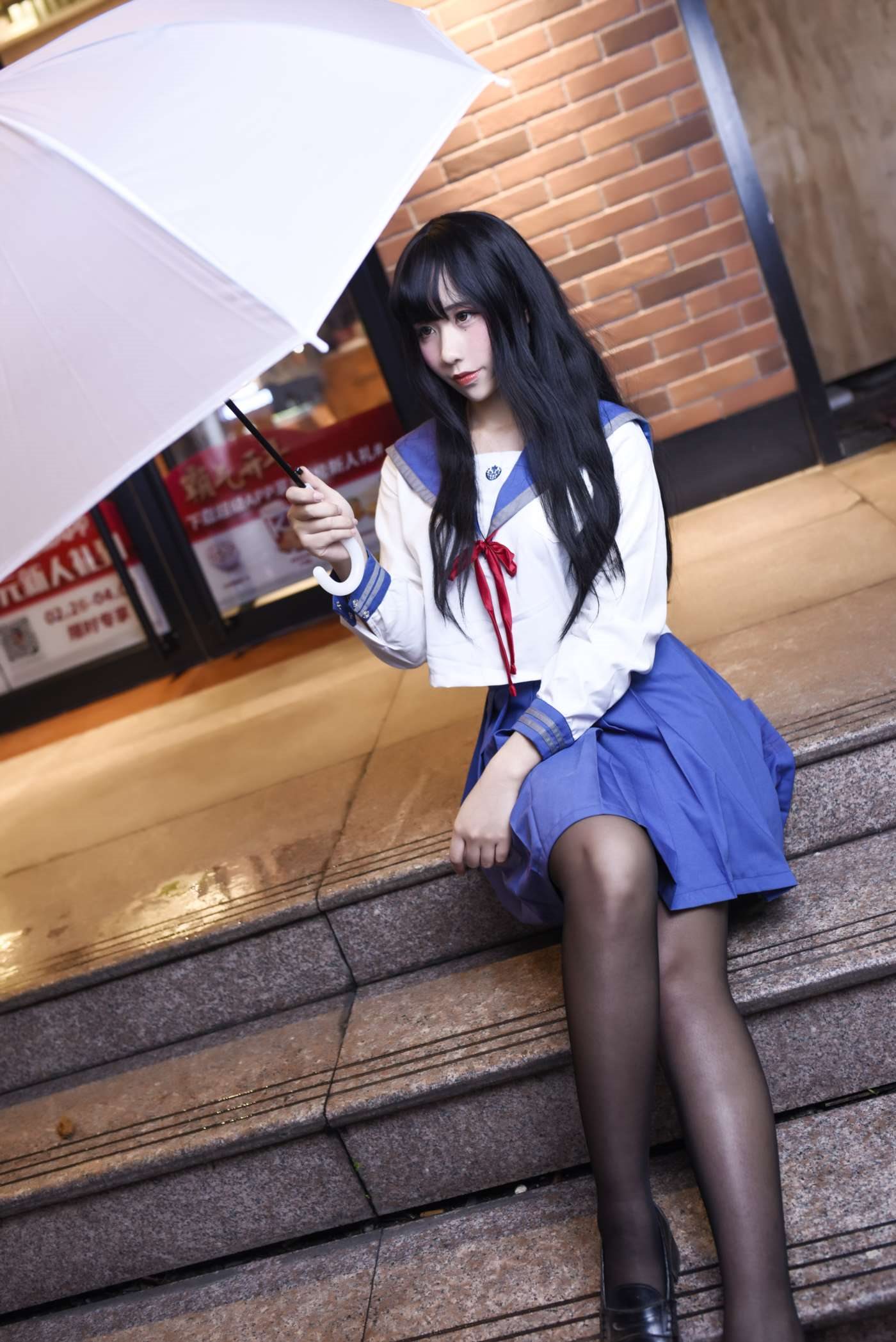 九曲Jean  雨天JK [21P]插图7