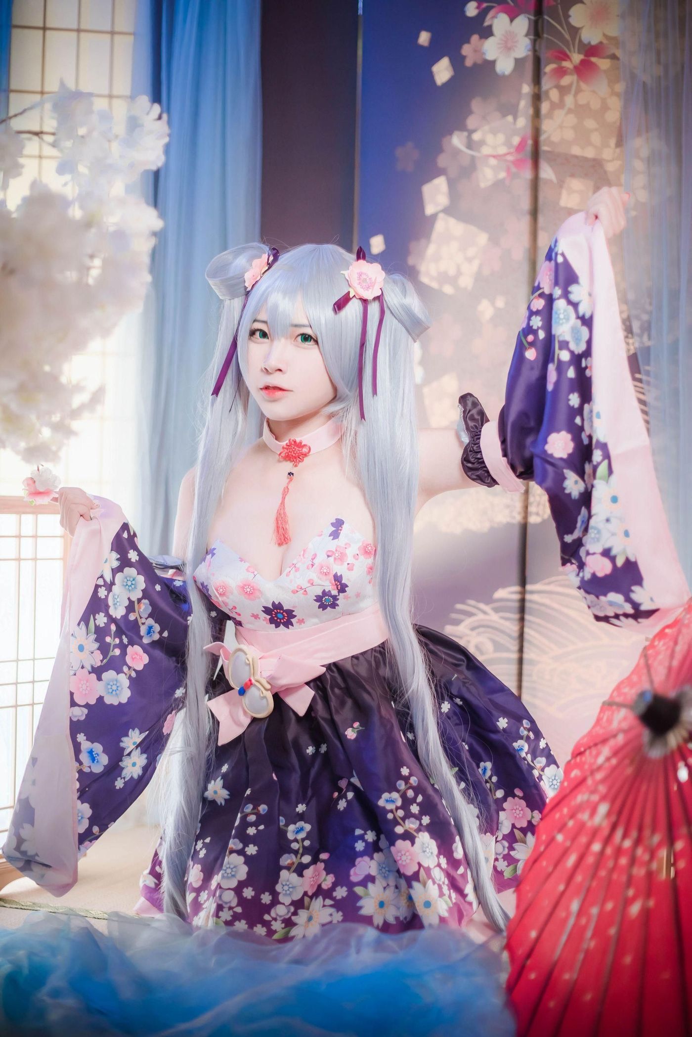 二佐Nisa NO.055 双马尾 [17P]插图7