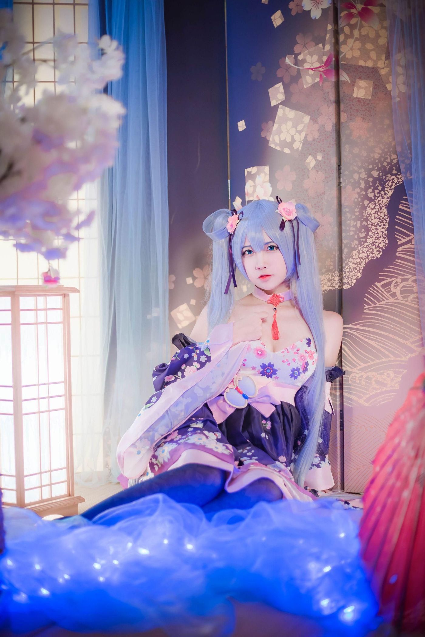 二佐Nisa NO.055 双马尾 [17P]插图8