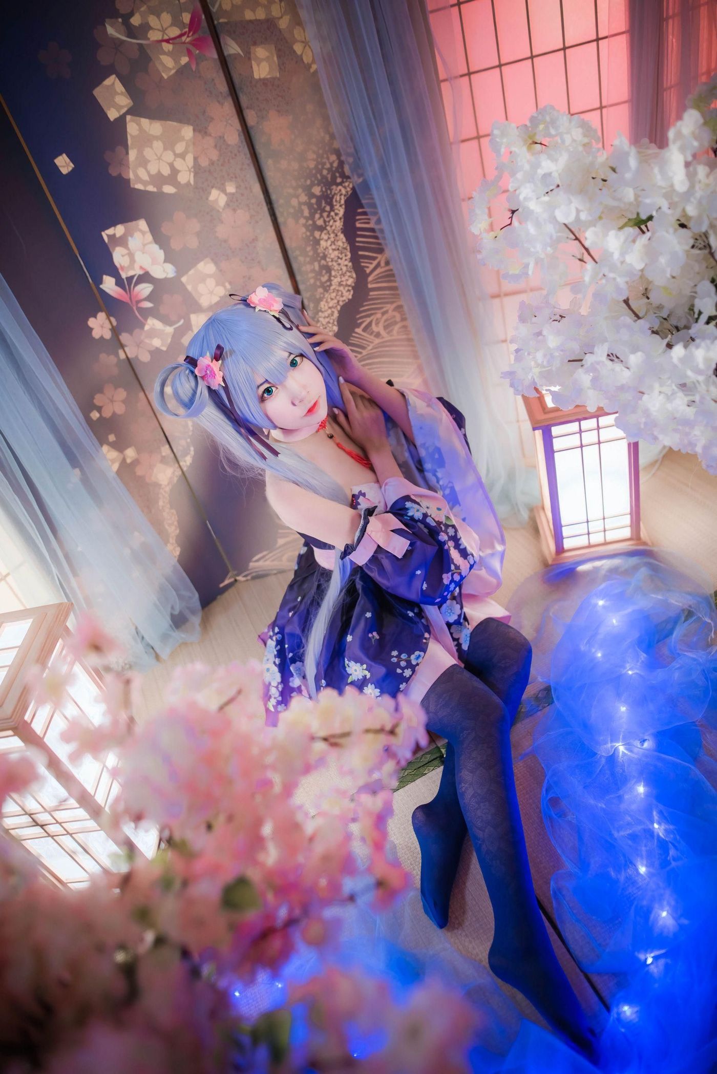 二佐Nisa NO.055 双马尾 [17P]插图4