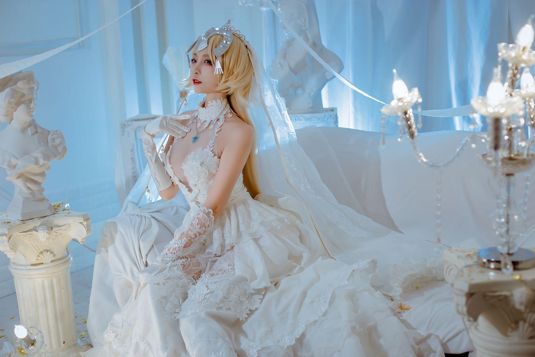 二佐Nisa NO.128 fate贞德花嫁[12P]插图6