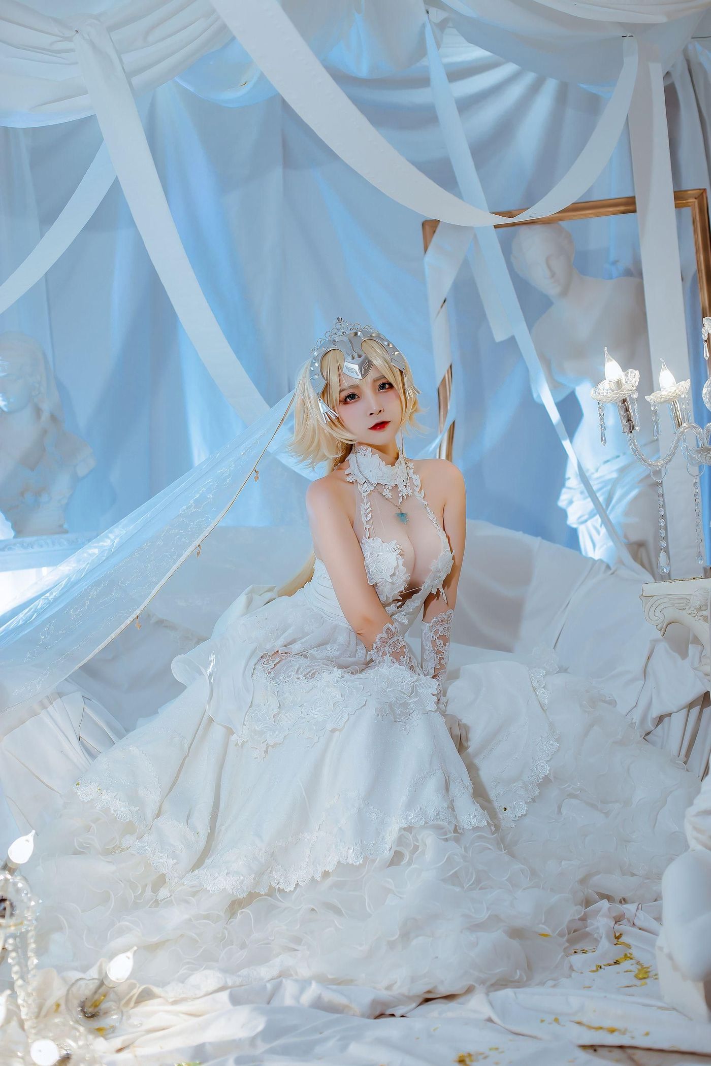 二佐Nisa NO.128 fate贞德花嫁[12P]插图9
