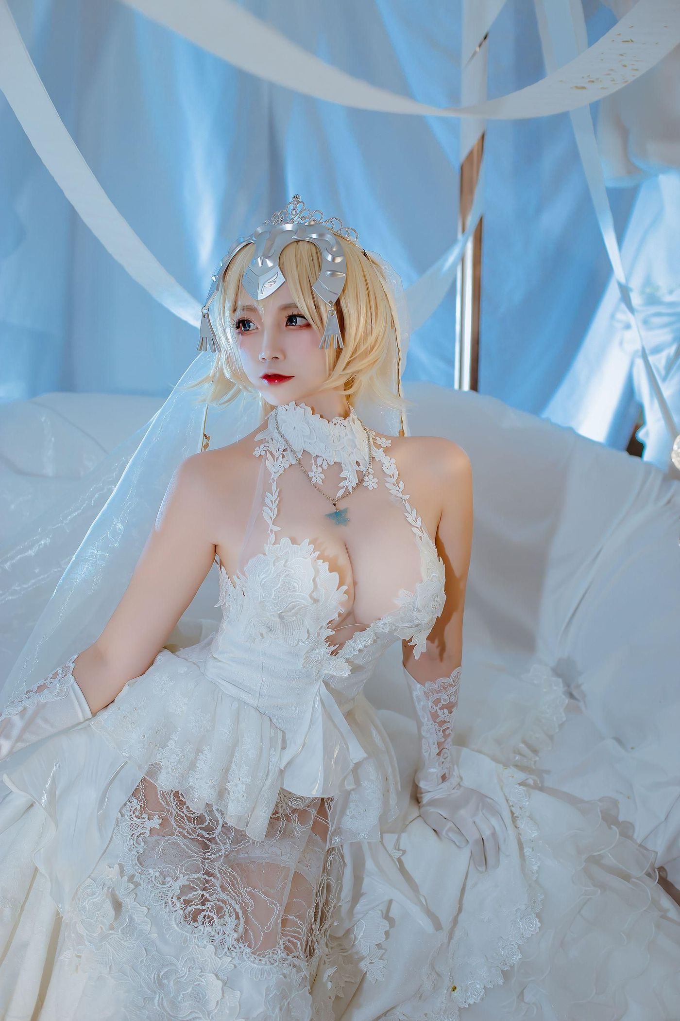 二佐Nisa NO.128 fate贞德花嫁[12P]插图1