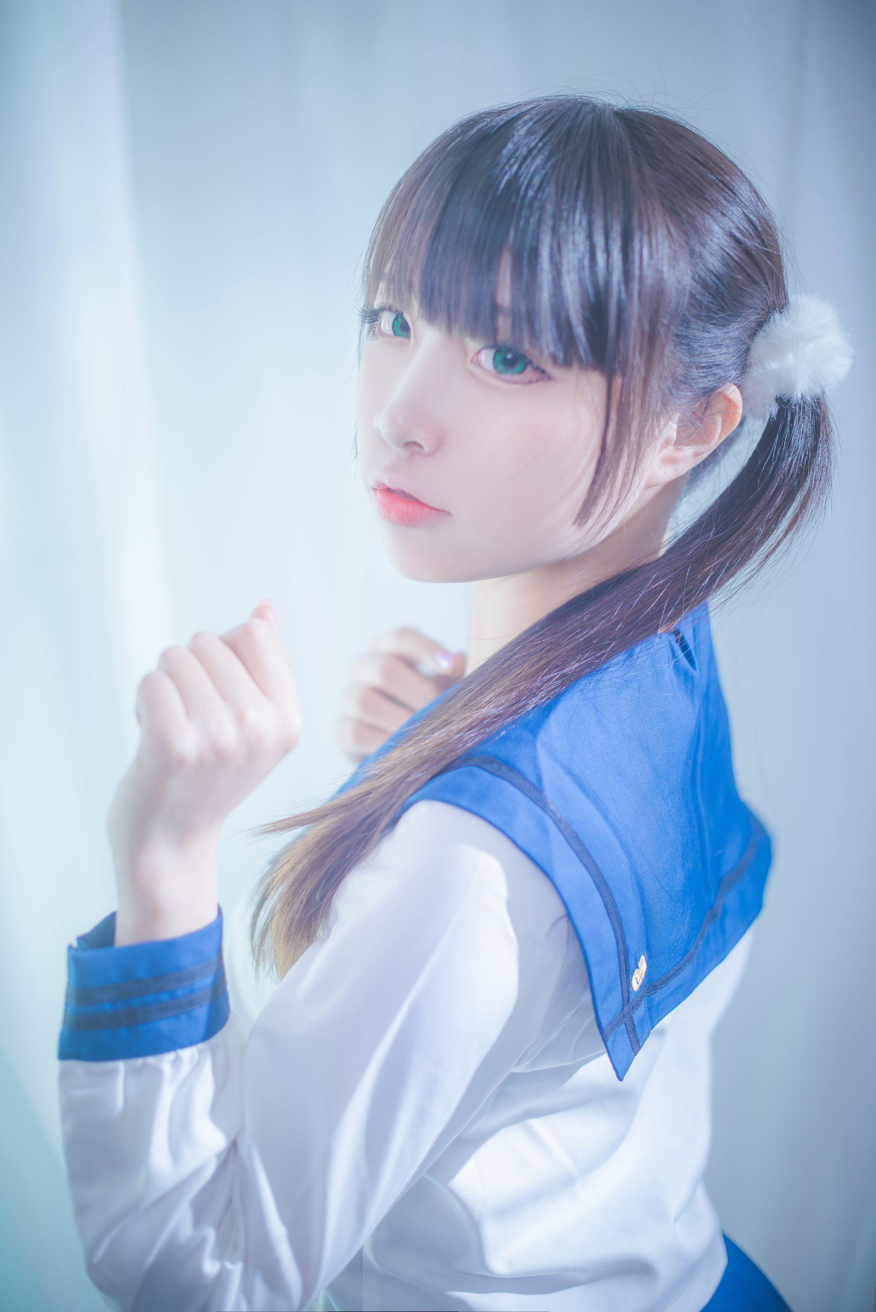 二佐Nisa NO.056 水手服 [17P]插图2