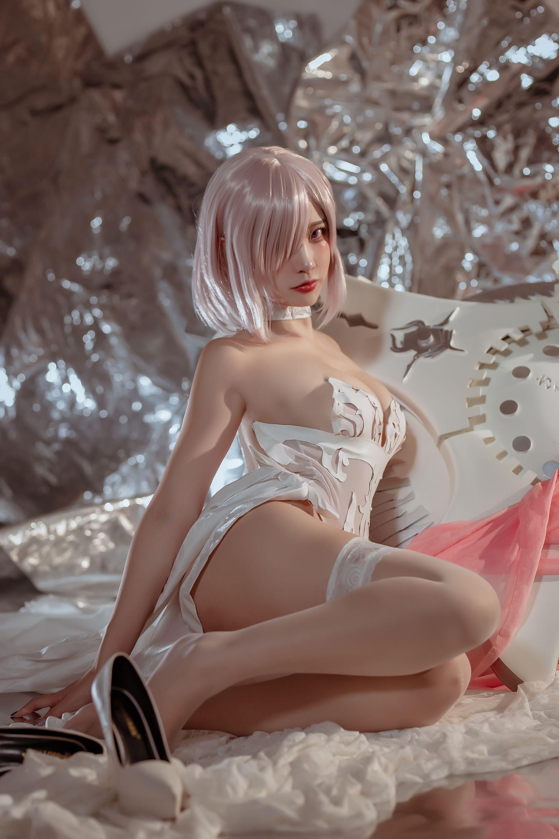二佐Nisa NO.110 玛修婚纱[42P]插图5