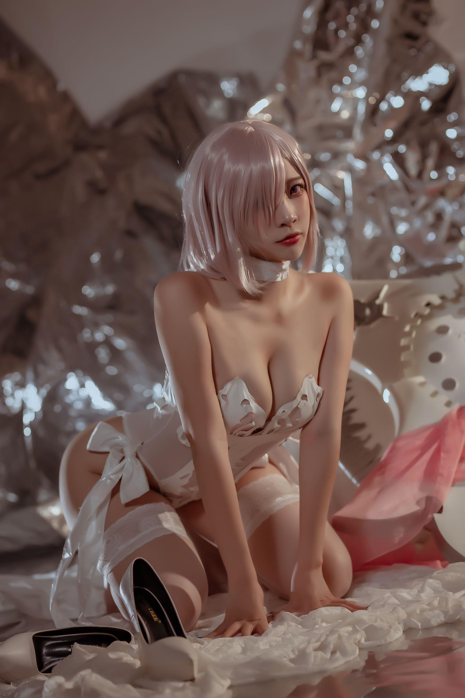 二佐Nisa NO.110 玛修婚纱[42P]插图5