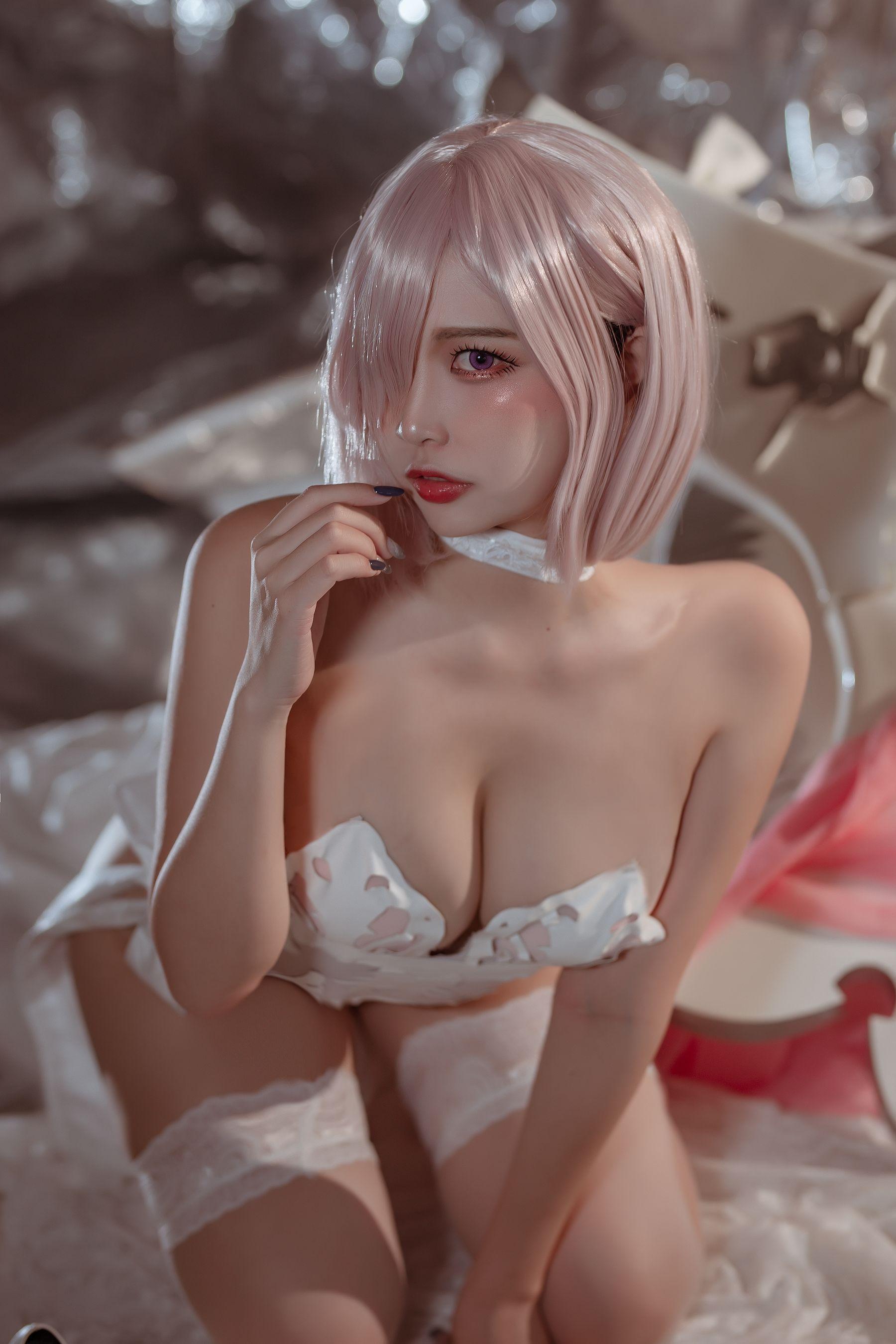 二佐Nisa NO.110 玛修婚纱[42P]插图1