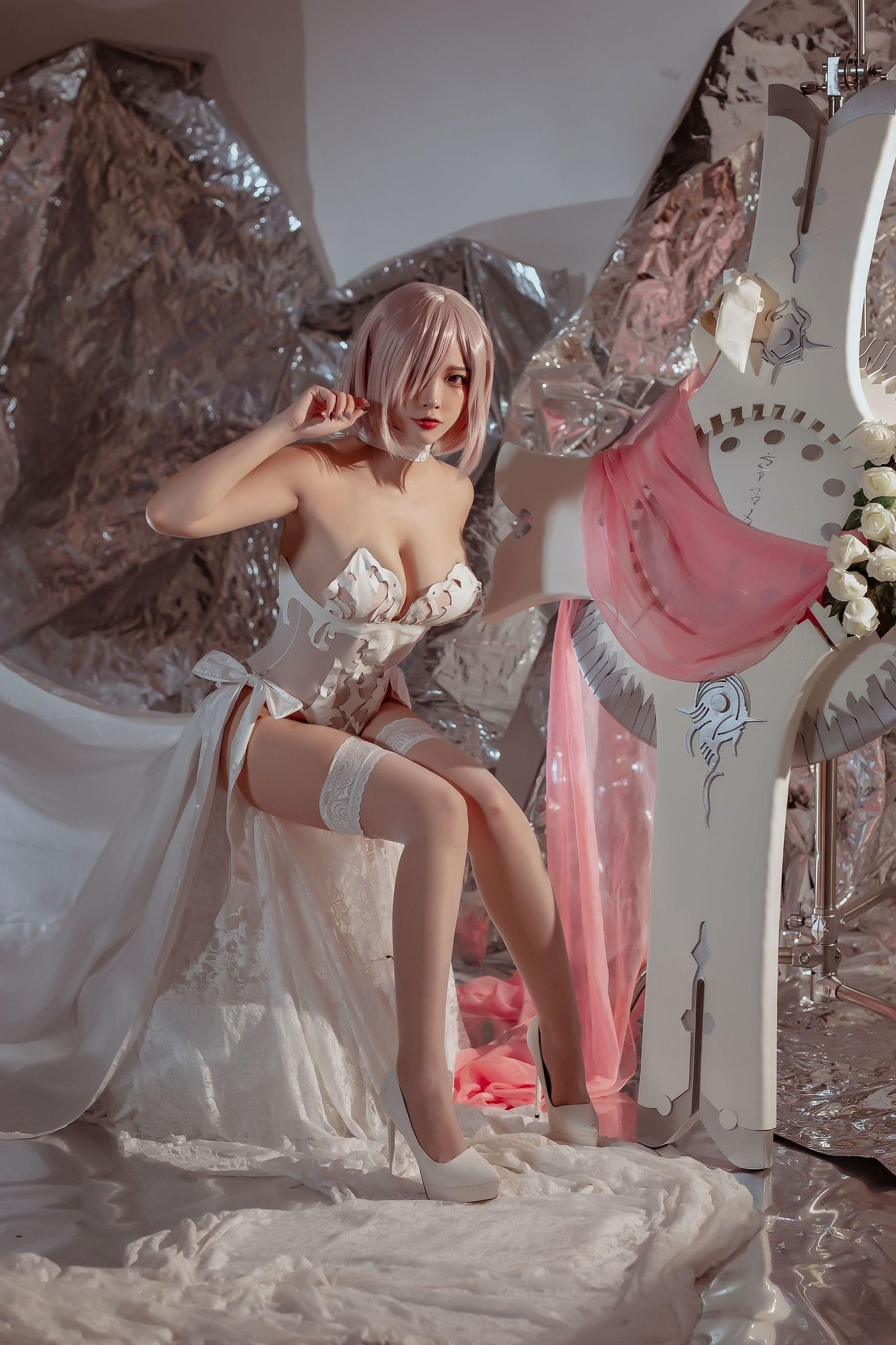 二佐Nisa NO.110 玛修婚纱[42P]插图7