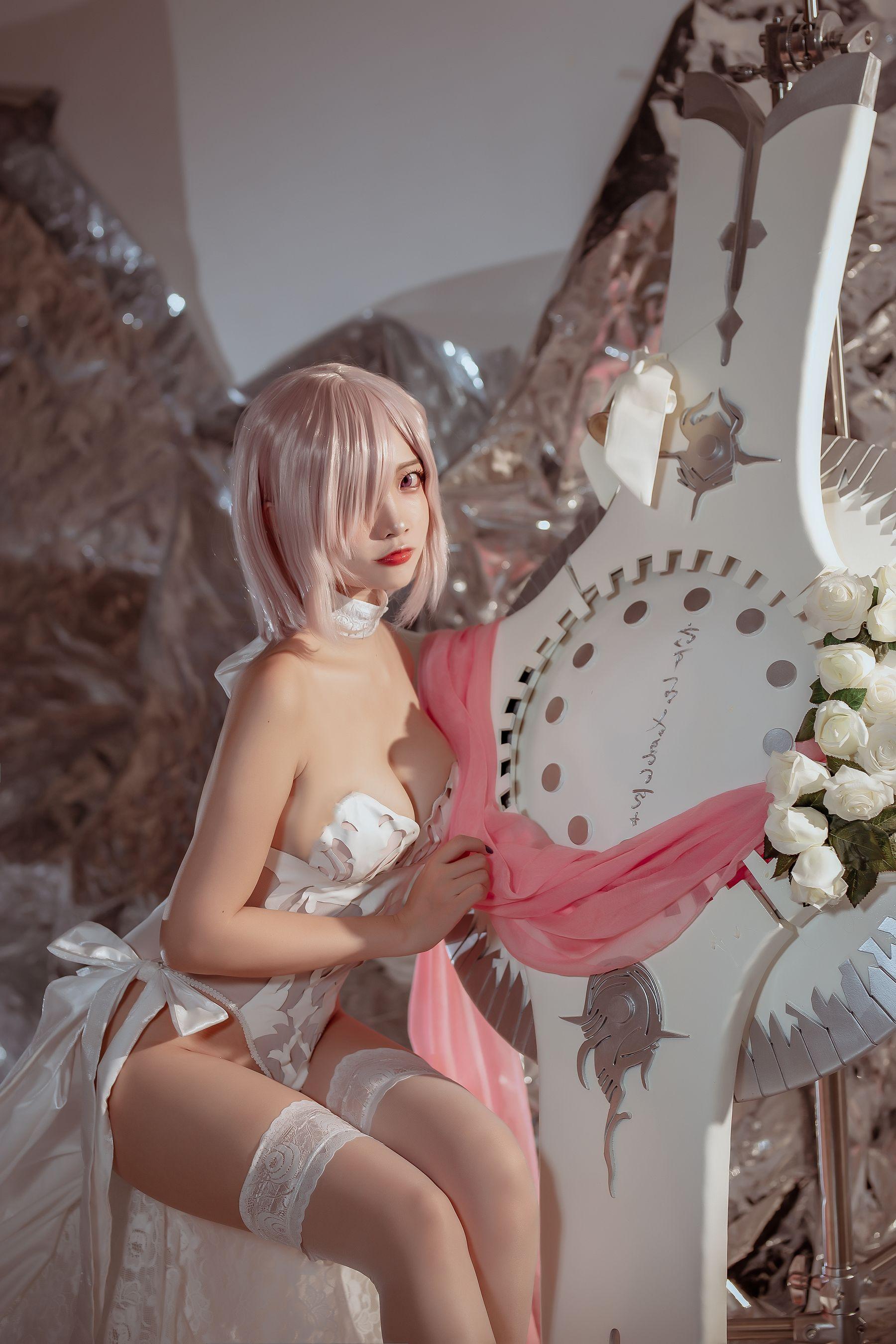 二佐Nisa NO.110 玛修婚纱[42P]插图9