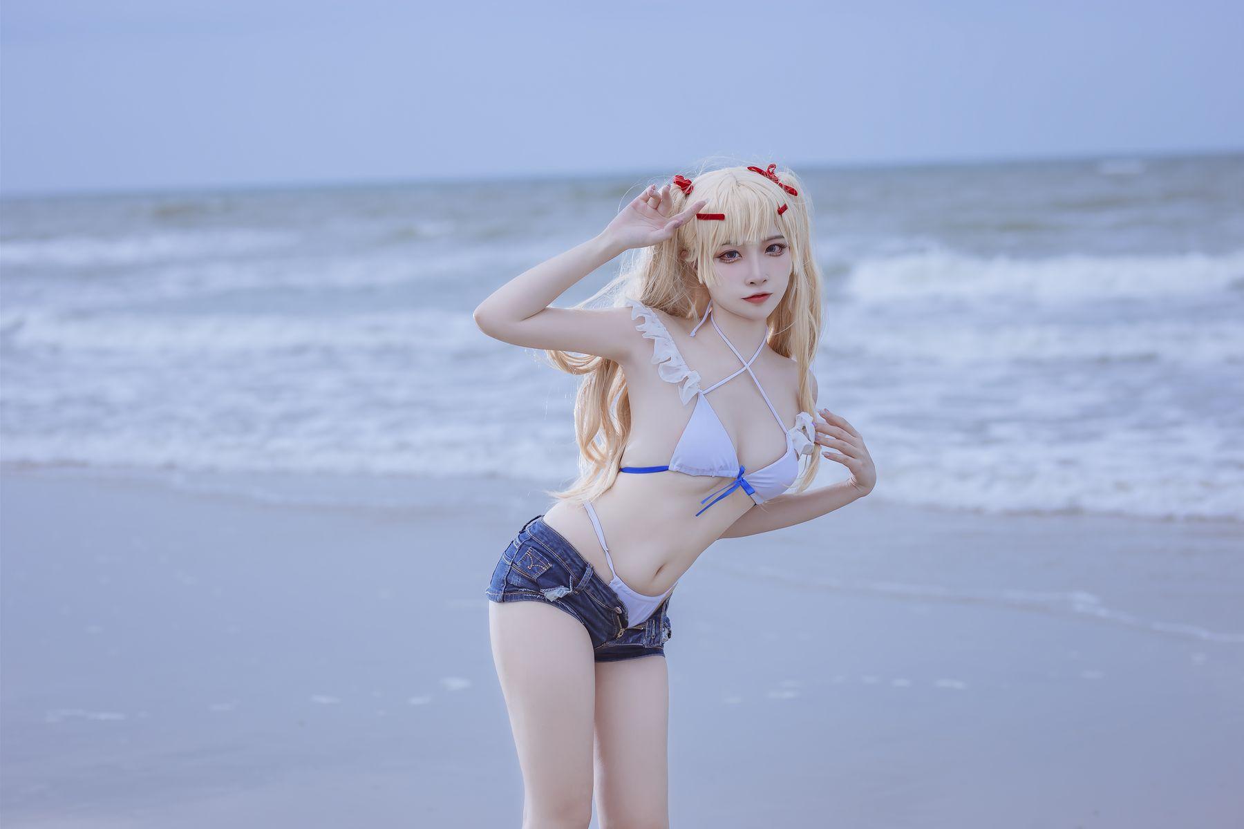 二佐Nisa NO.136 碧蓝苏塞克斯泳装[20P]插图5
