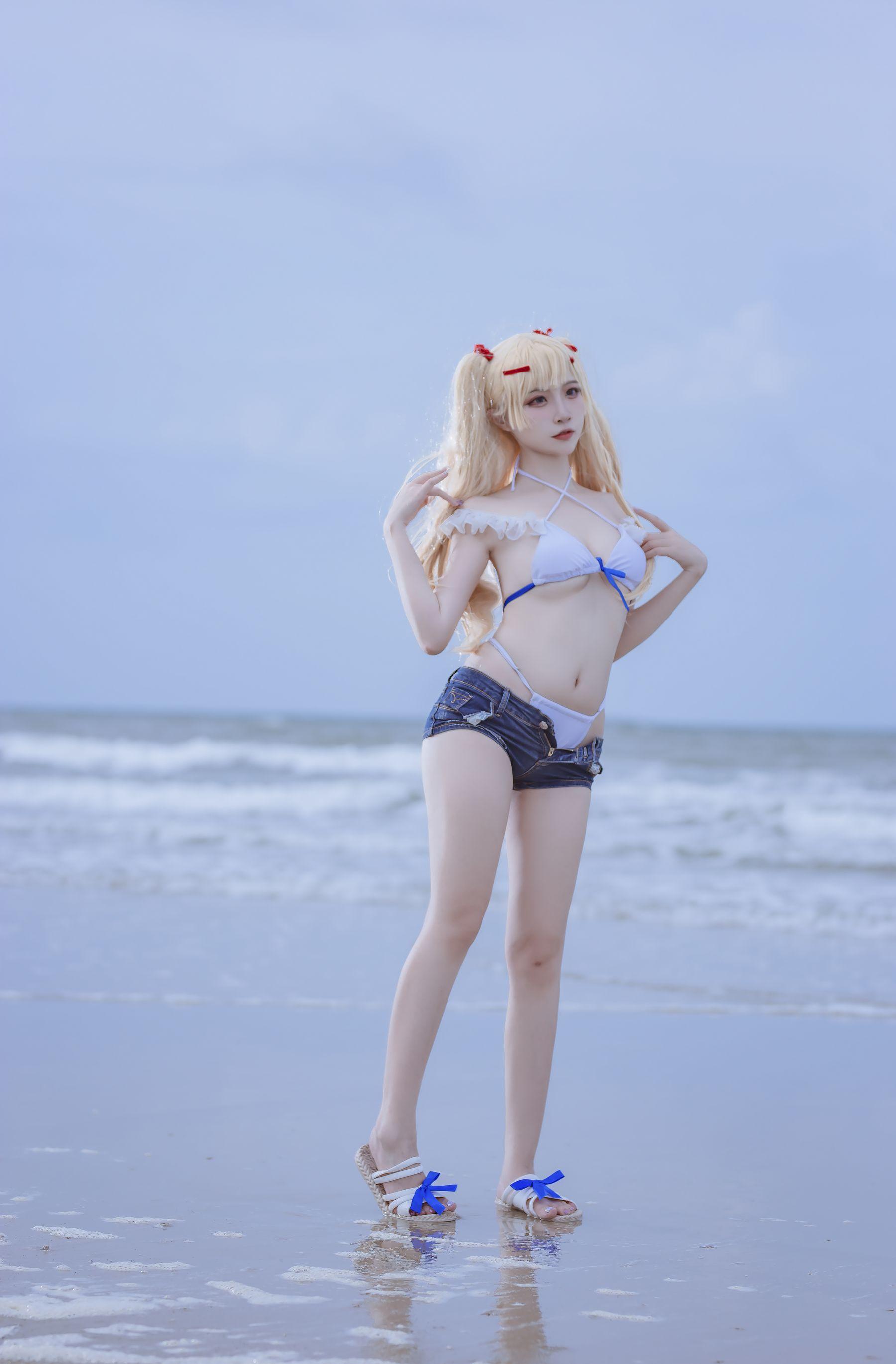 二佐Nisa NO.136 碧蓝苏塞克斯泳装[20P]插图6
