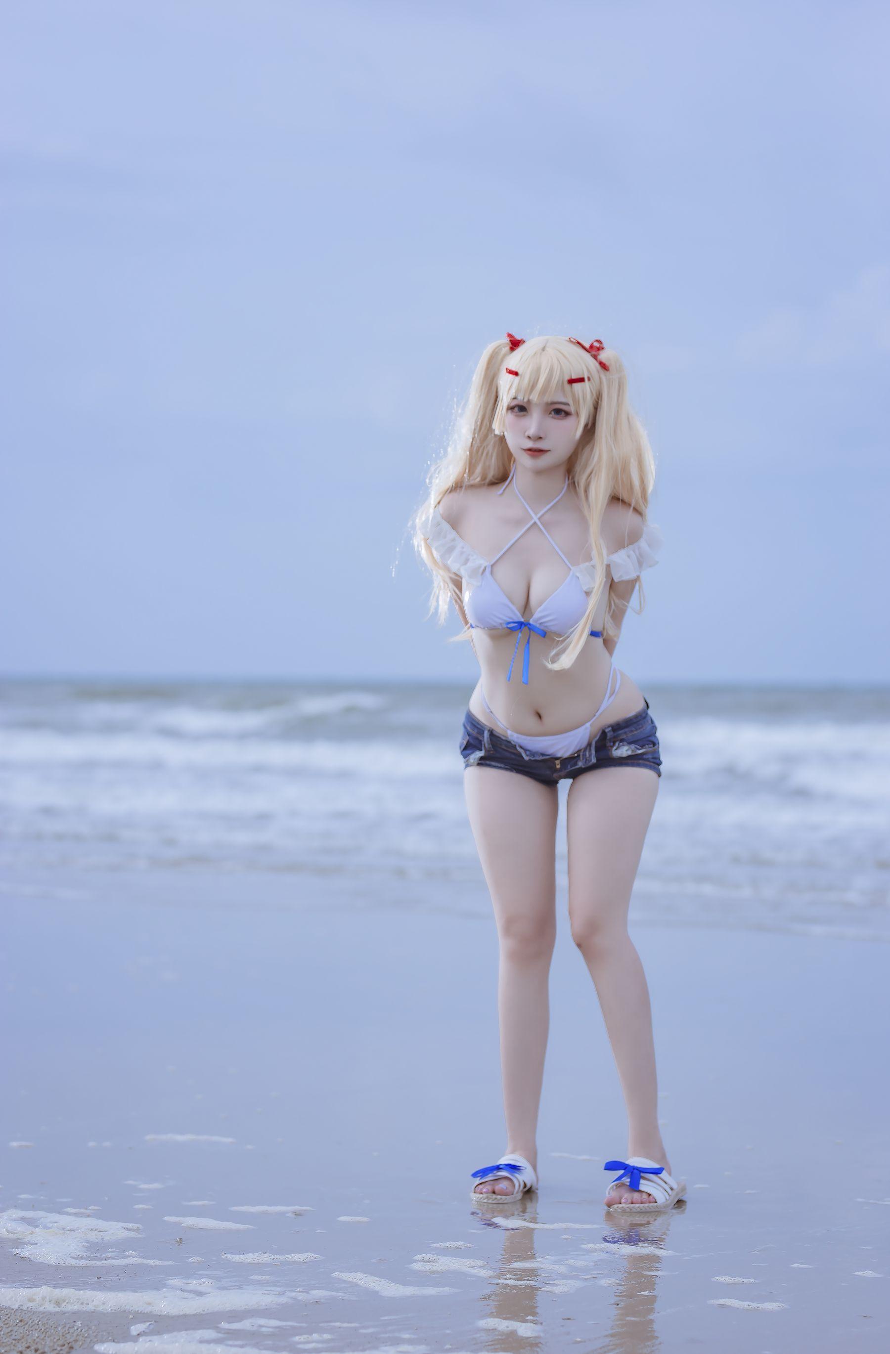 二佐Nisa NO.136 碧蓝苏塞克斯泳装[20P]插图7