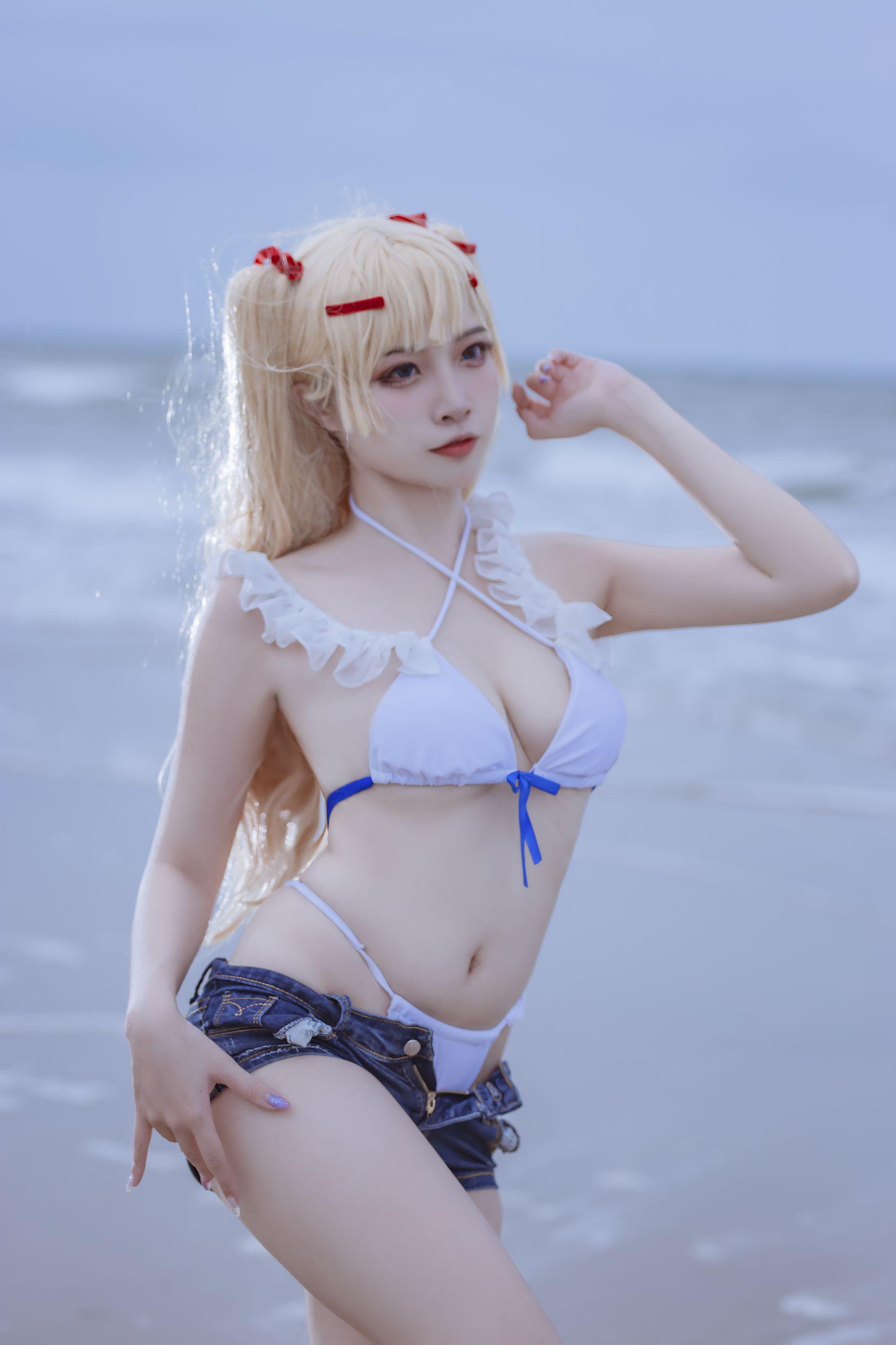 二佐Nisa NO.136 碧蓝苏塞克斯泳装[20P]插图4