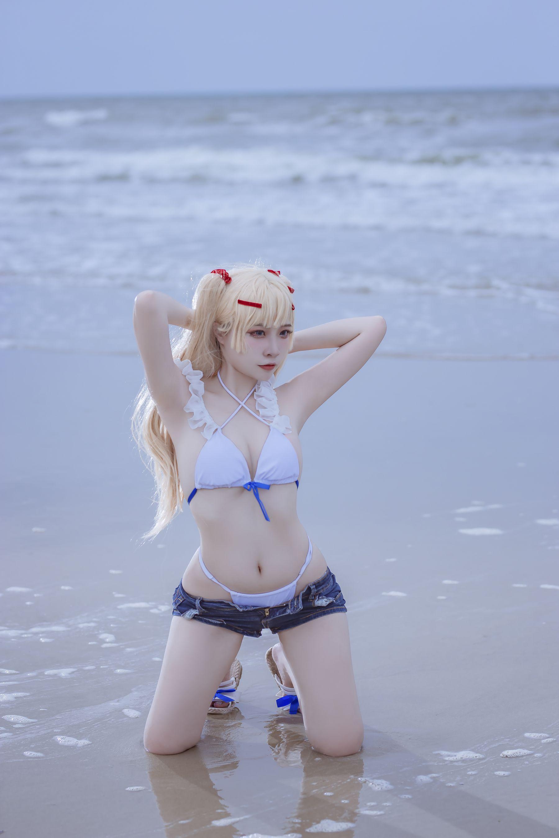 二佐Nisa NO.136 碧蓝苏塞克斯泳装[20P]插图6