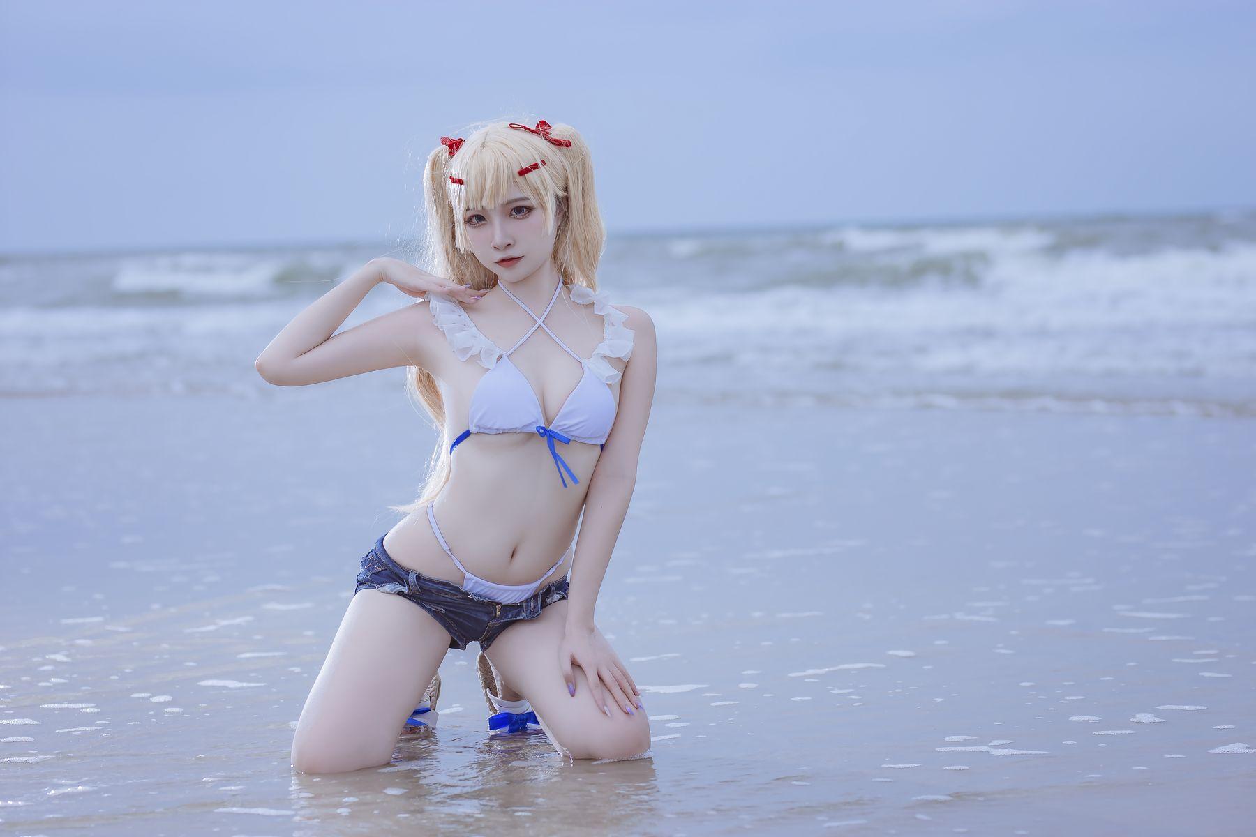 二佐Nisa NO.136 碧蓝苏塞克斯泳装[20P]插图7