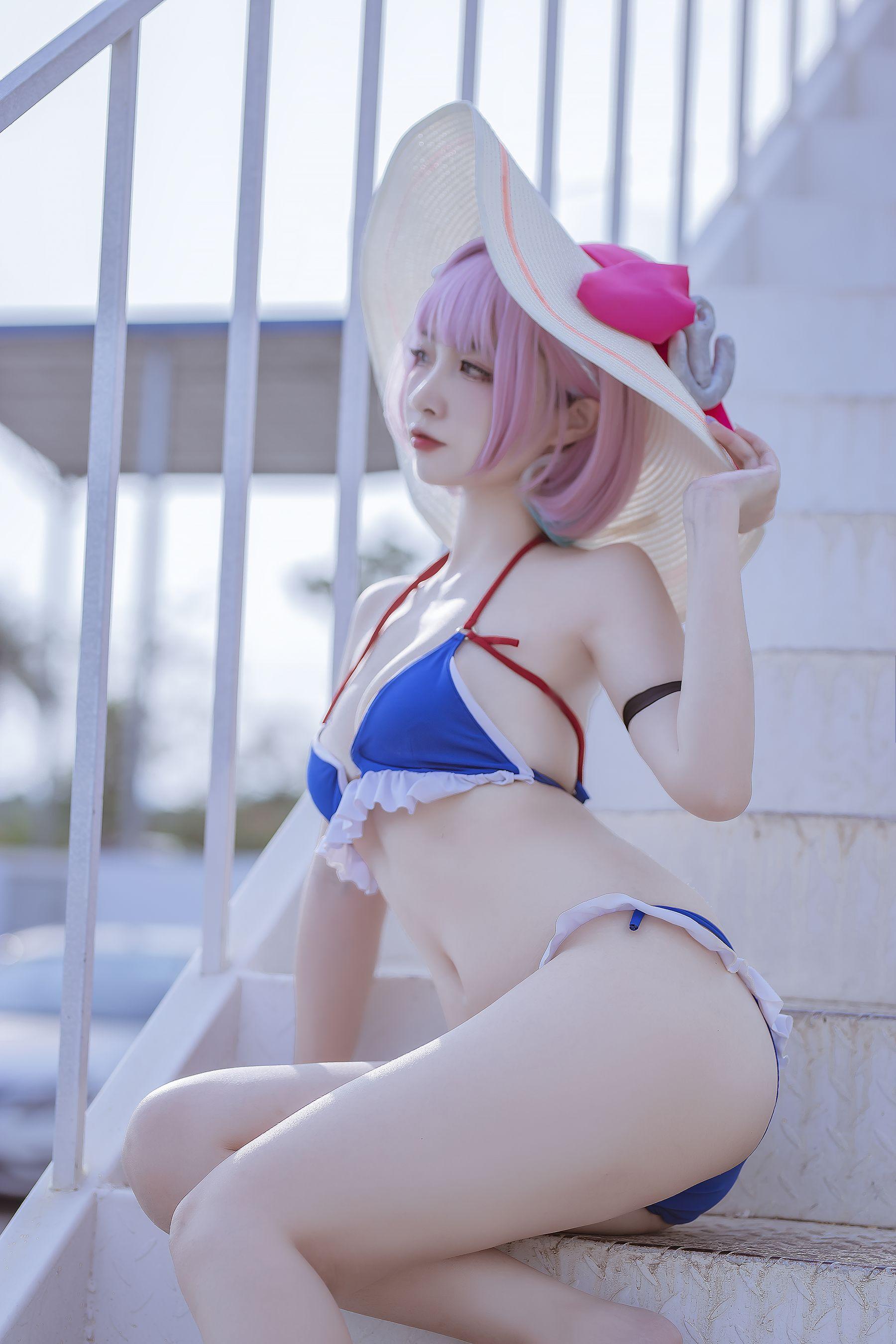 二佐Nisa NO.137 碧蓝塔尔图泳装[31P]插图5