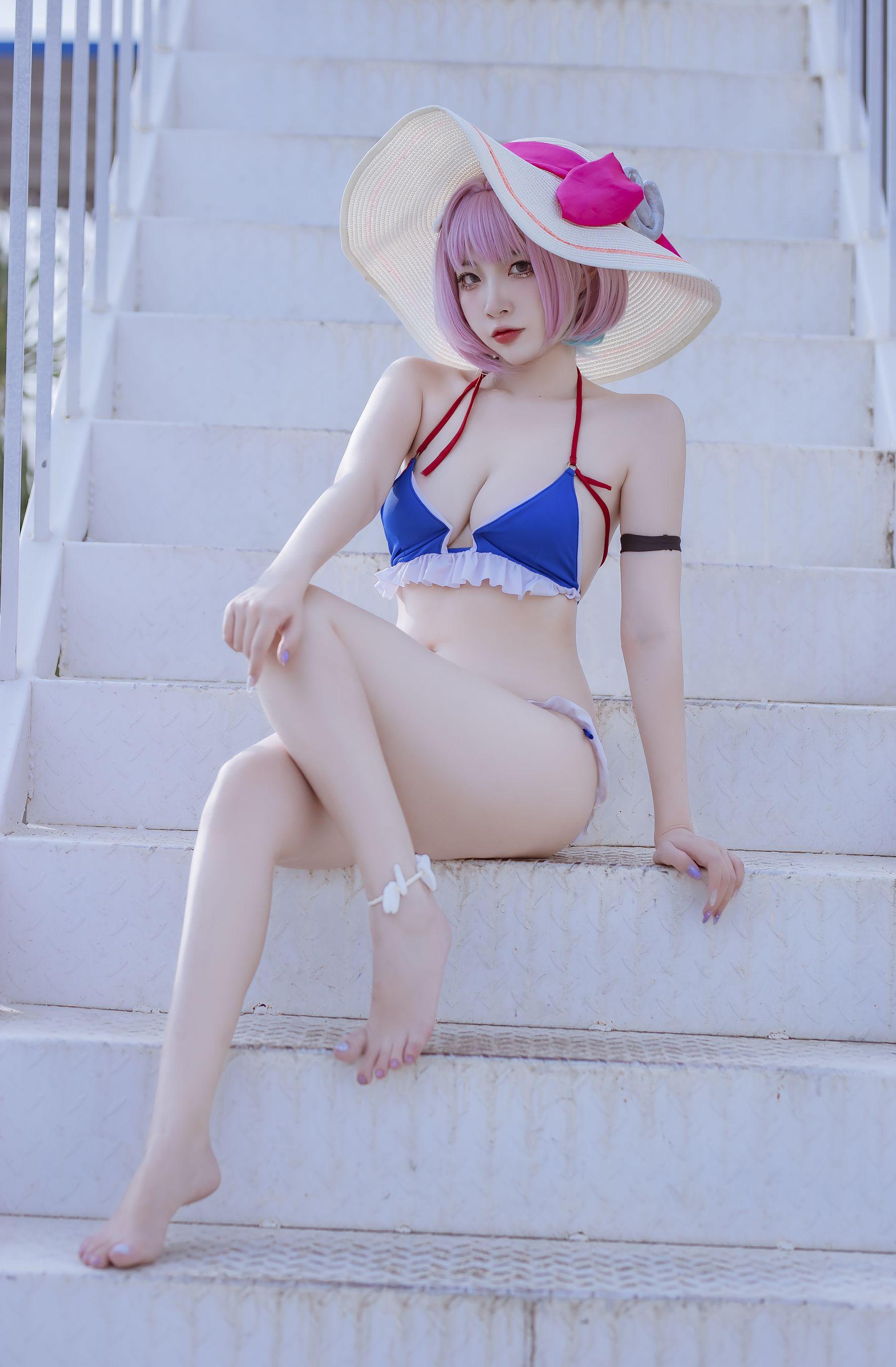二佐Nisa NO.137 碧蓝塔尔图泳装[31P]插图8
