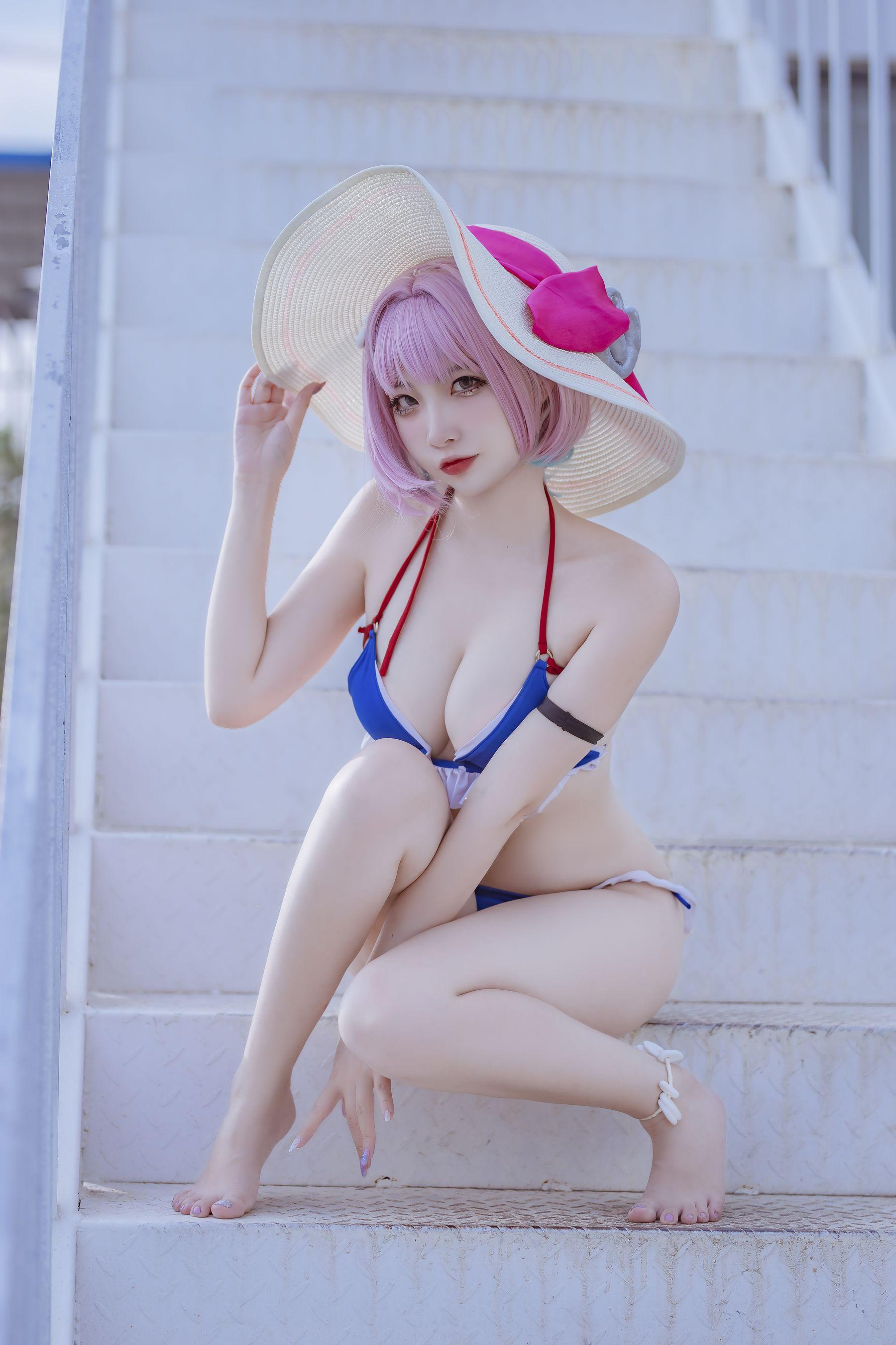 二佐Nisa NO.137 碧蓝塔尔图泳装[31P]插图1