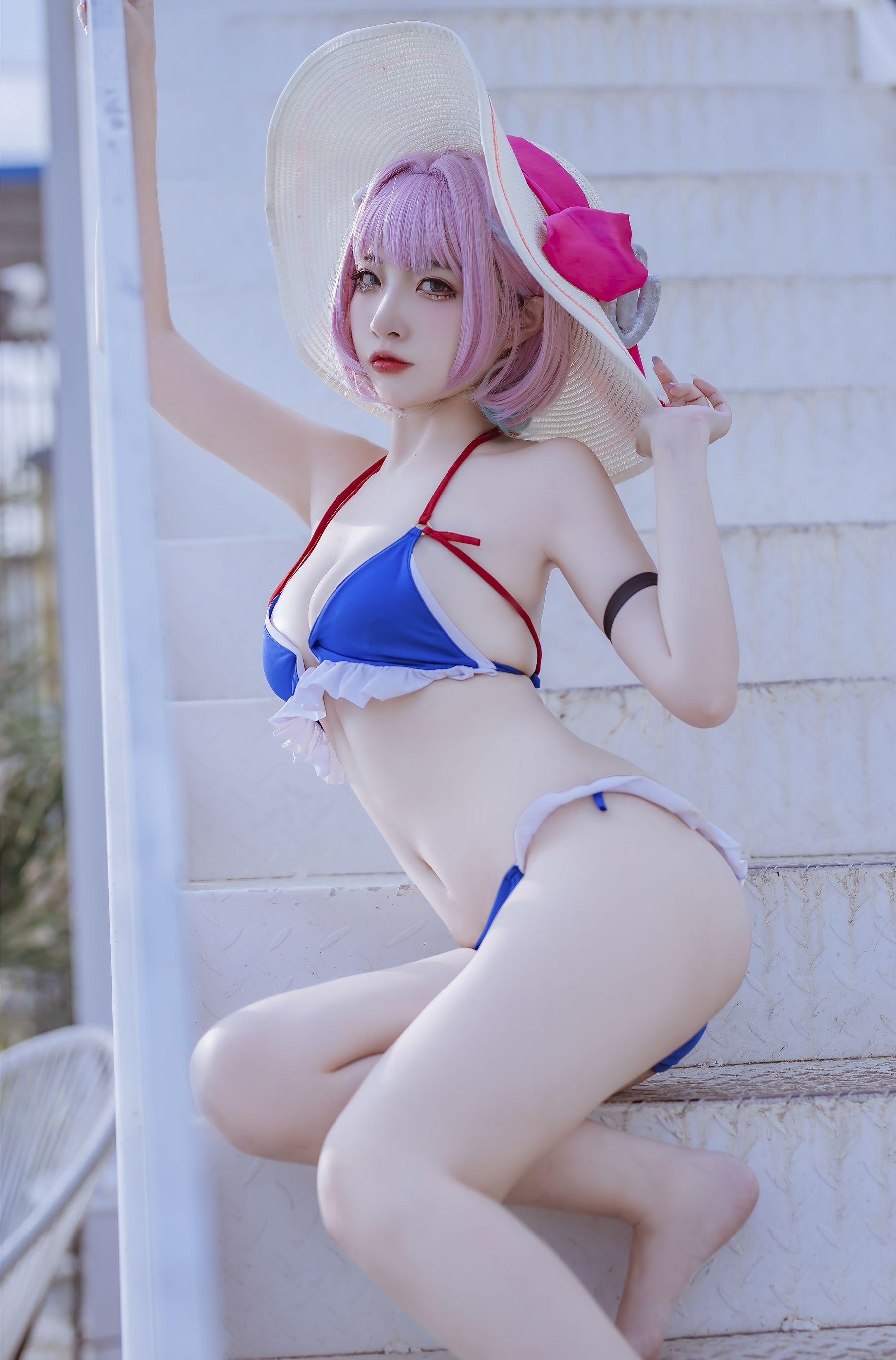 二佐Nisa NO.137 碧蓝塔尔图泳装[31P]插图2