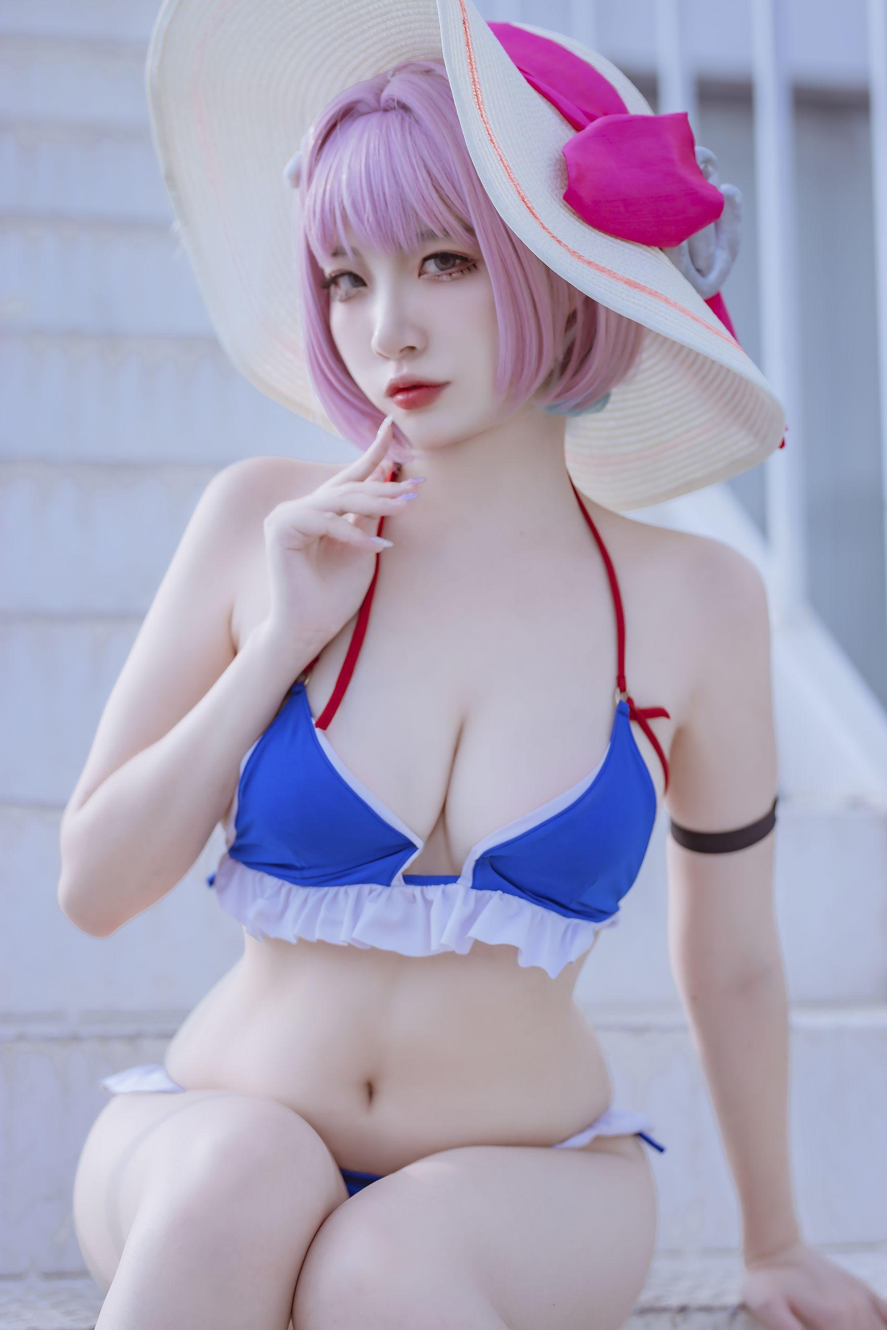 二佐Nisa NO.137 碧蓝塔尔图泳装[31P]插图8