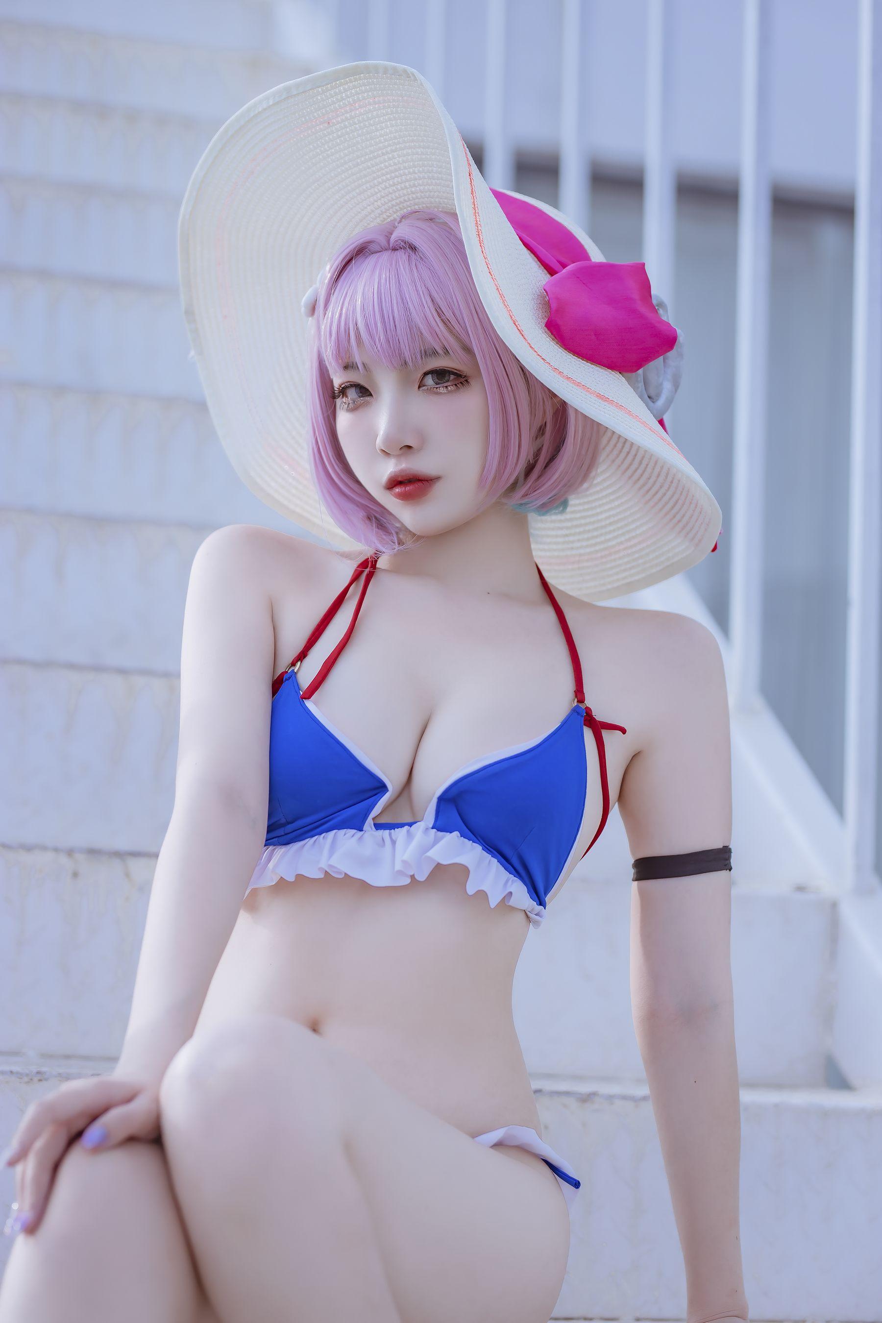 二佐Nisa NO.137 碧蓝塔尔图泳装[31P]插图9