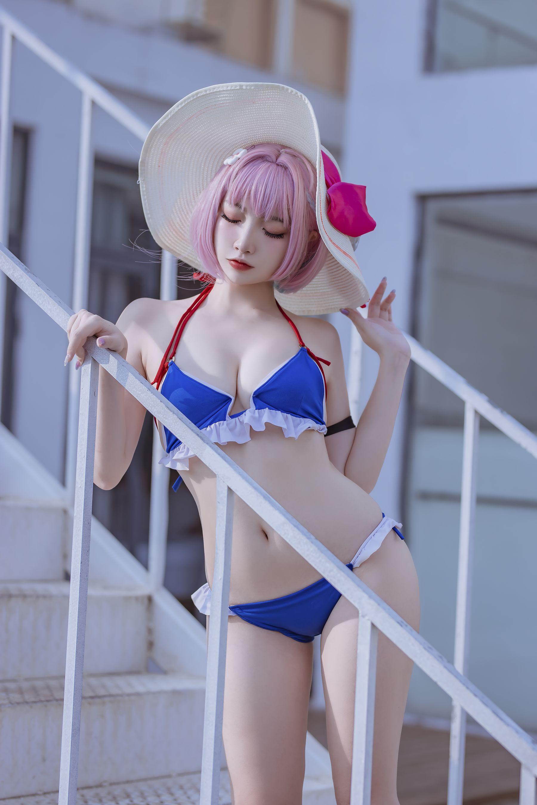 二佐Nisa NO.137 碧蓝塔尔图泳装[31P]插图4