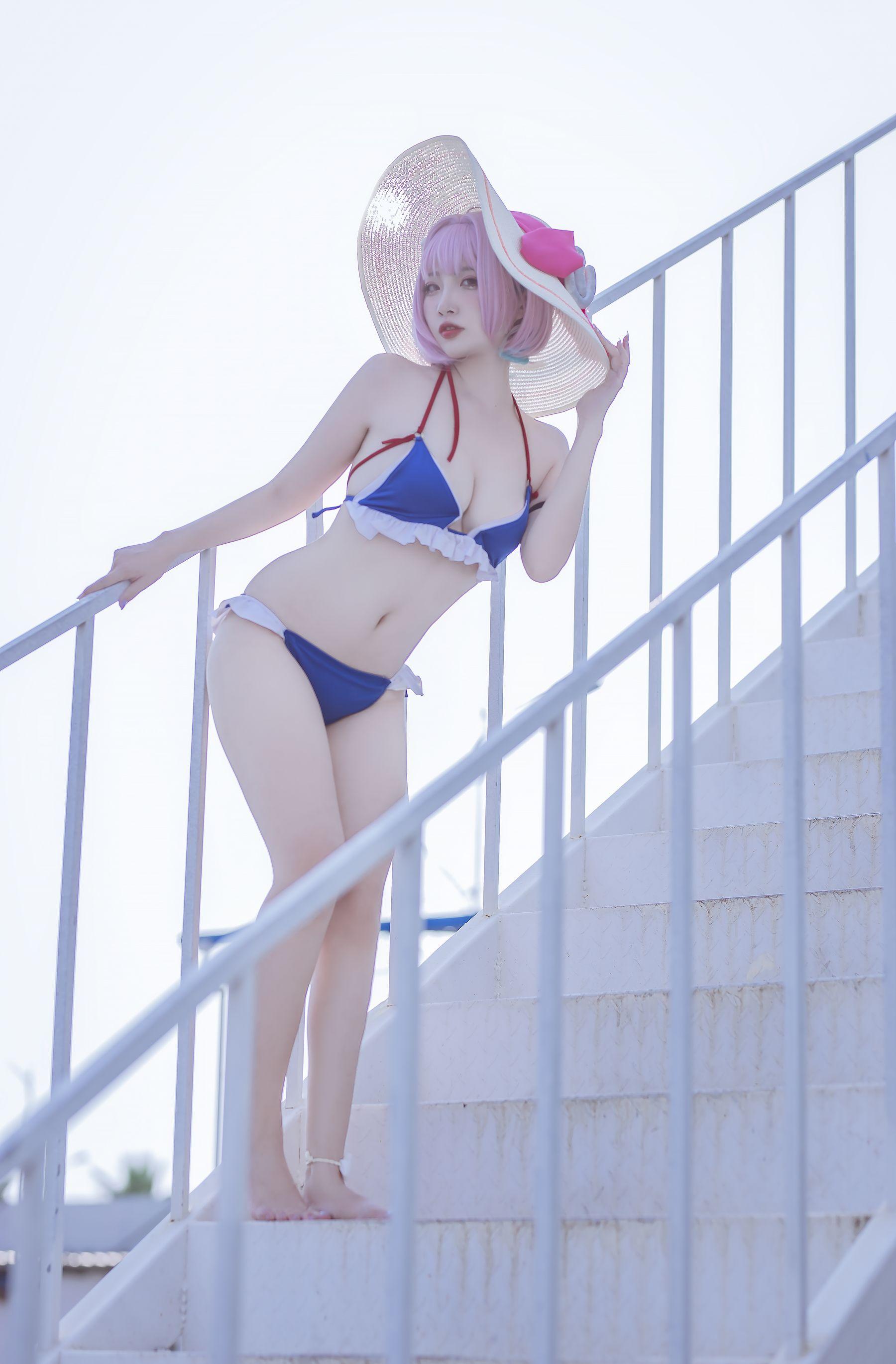 二佐Nisa NO.137 碧蓝塔尔图泳装[31P]插图6