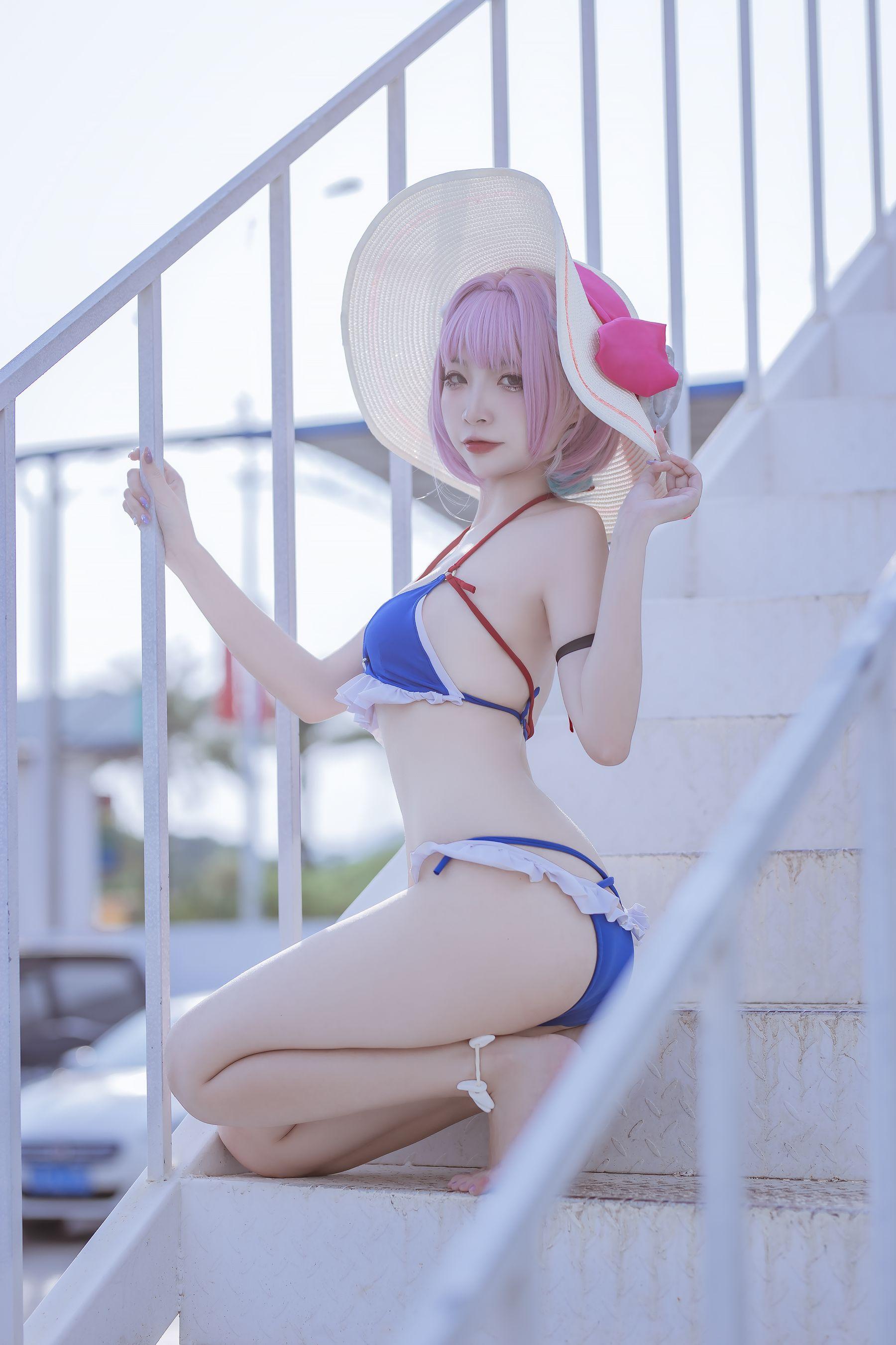 二佐Nisa NO.137 碧蓝塔尔图泳装[31P]插图9