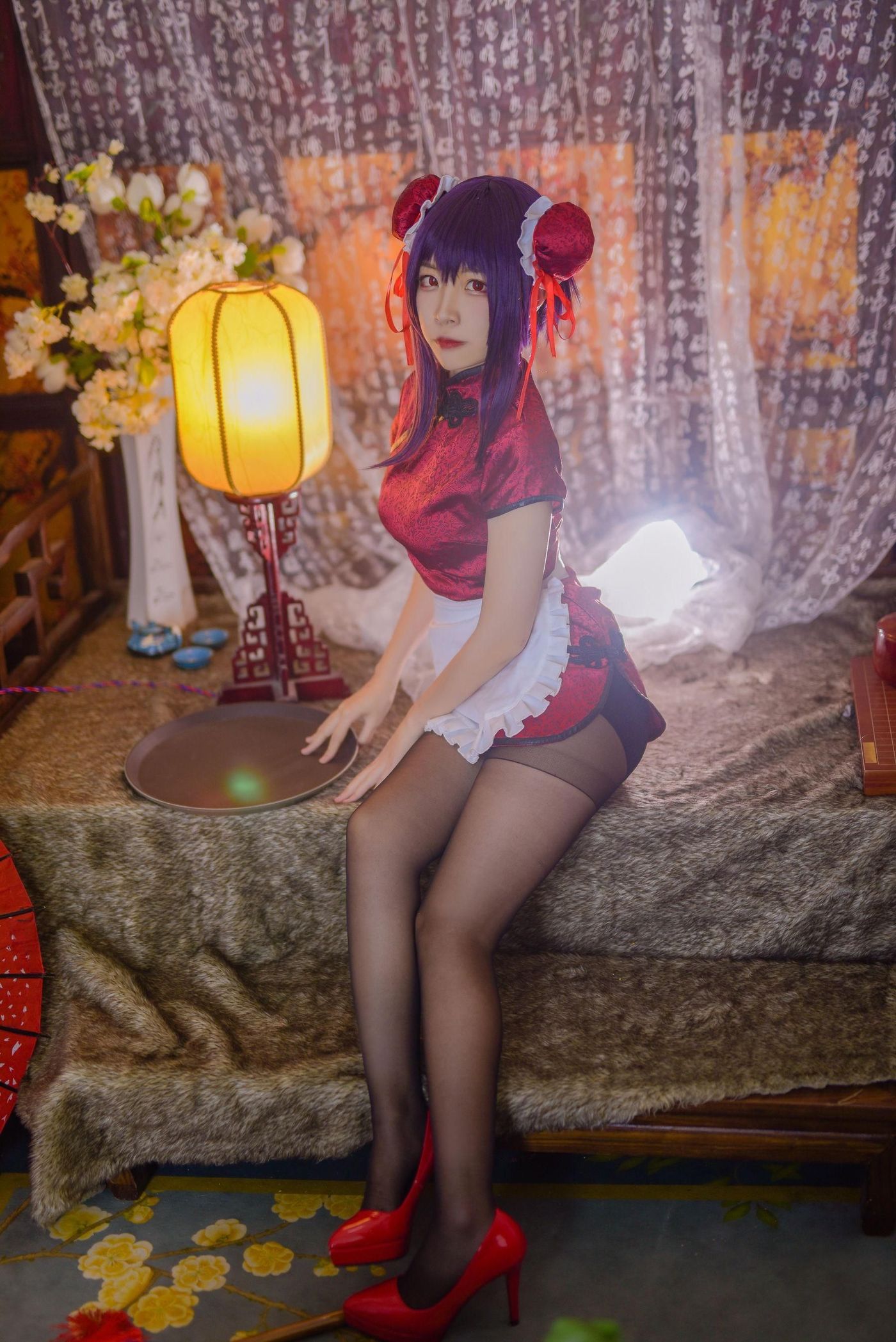 二佐Nisa NO.047 女主学姐旗袍 [31P]插图8