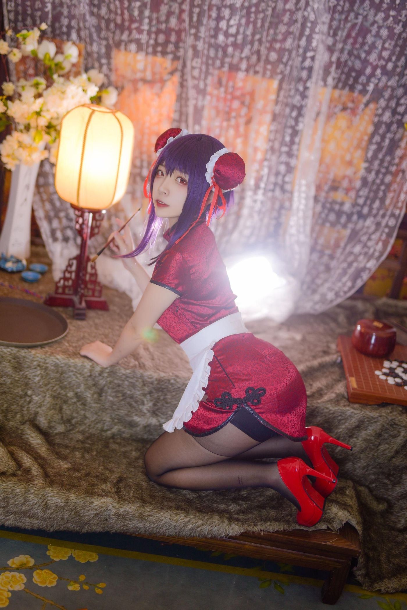 二佐Nisa NO.047 女主学姐旗袍 [31P]插图9
