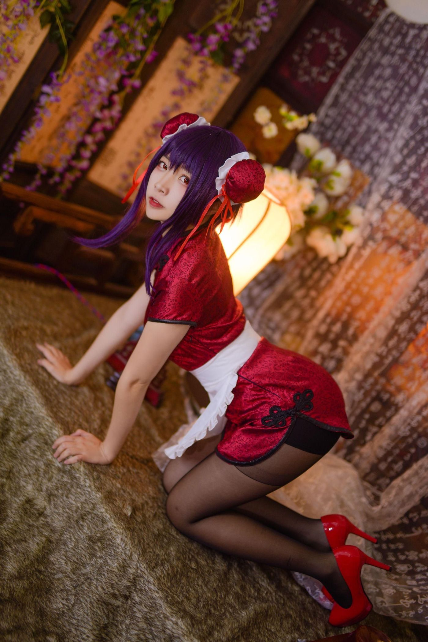 二佐Nisa NO.047 女主学姐旗袍 [31P]插图8