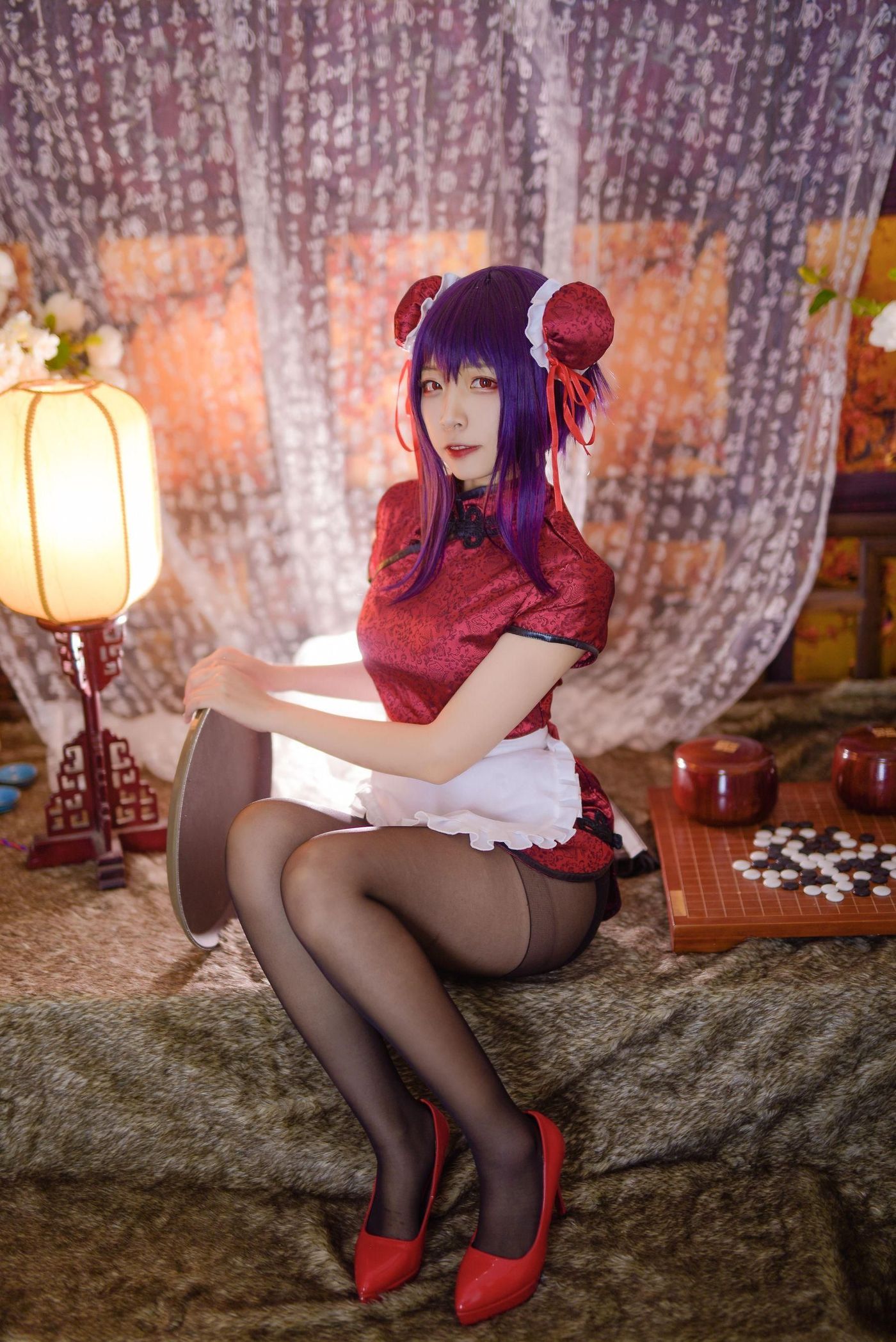 二佐Nisa NO.047 女主学姐旗袍 [31P]插图2