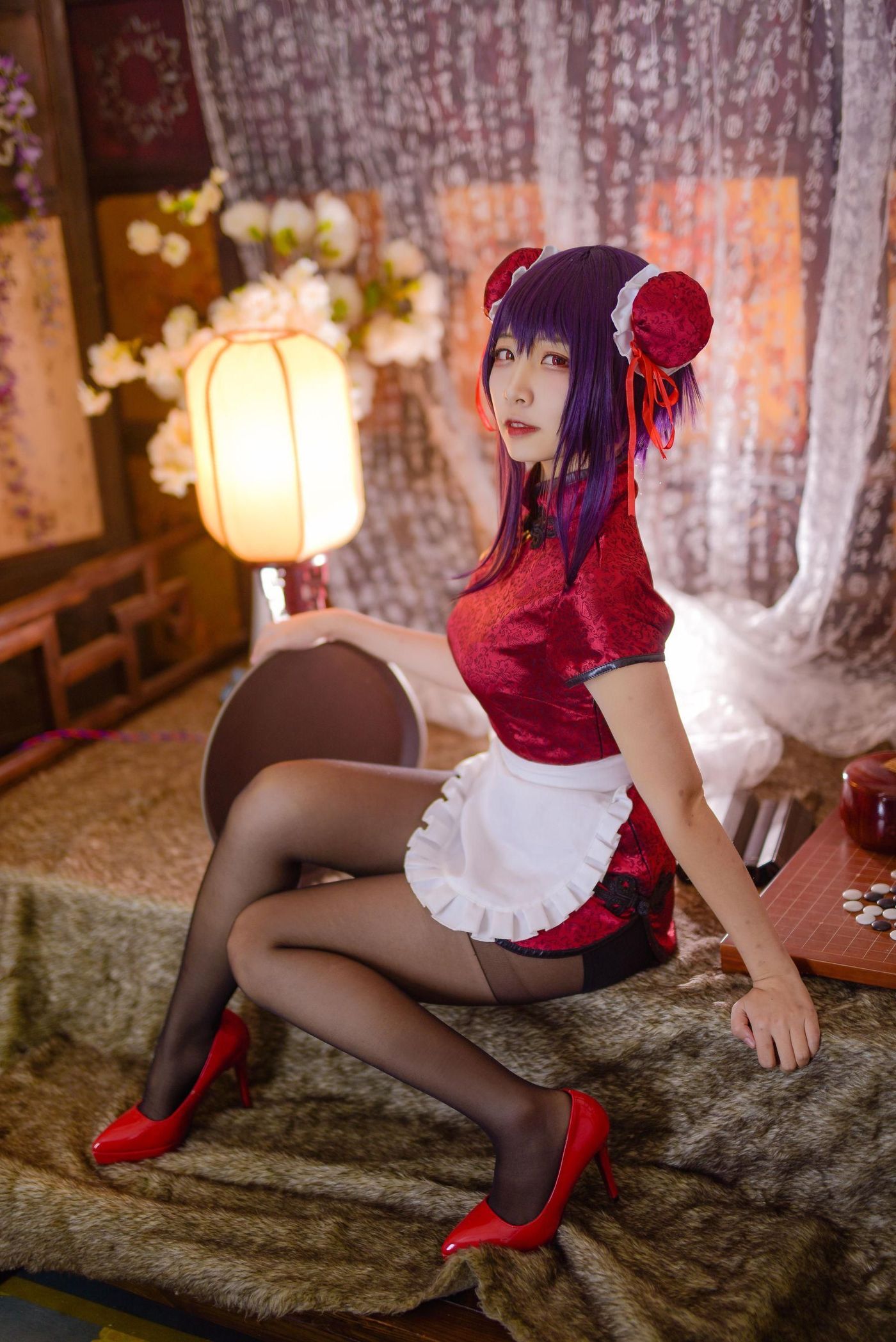二佐Nisa NO.047 女主学姐旗袍 [31P]插图5
