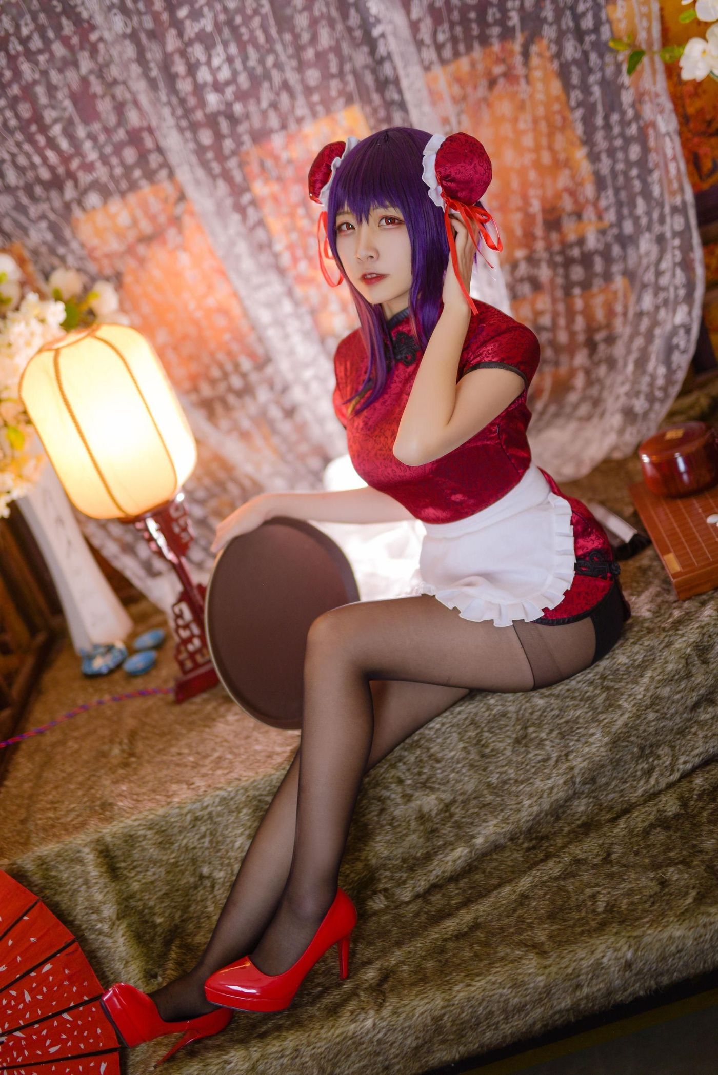 二佐Nisa NO.047 女主学姐旗袍 [31P]插图8