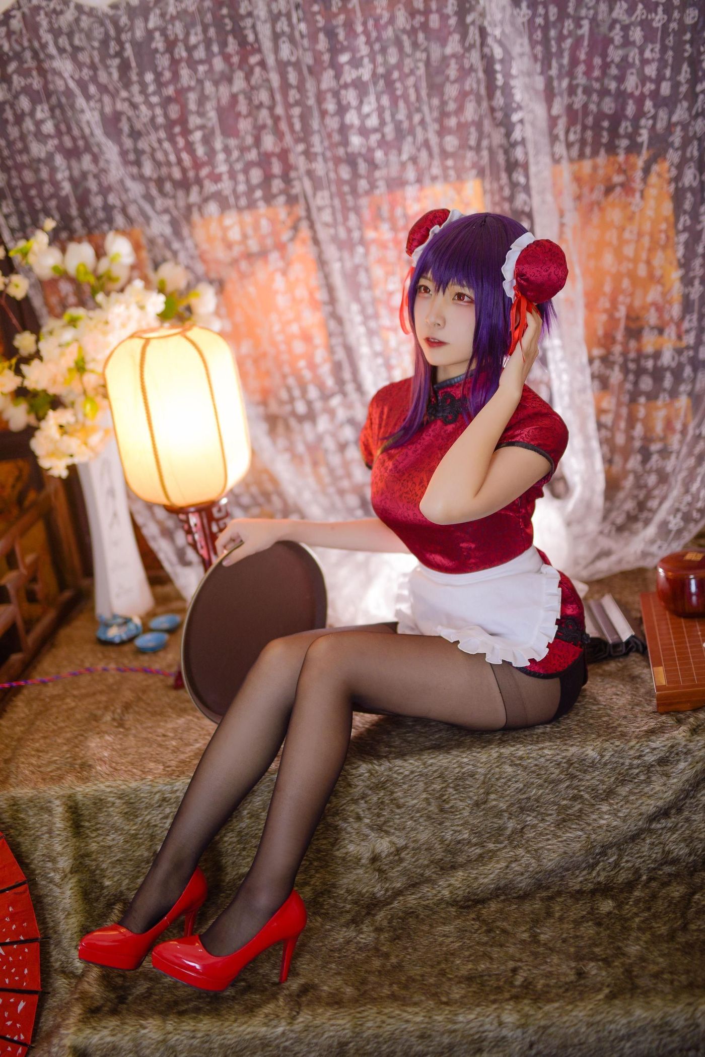 二佐Nisa NO.047 女主学姐旗袍 [31P]插图9