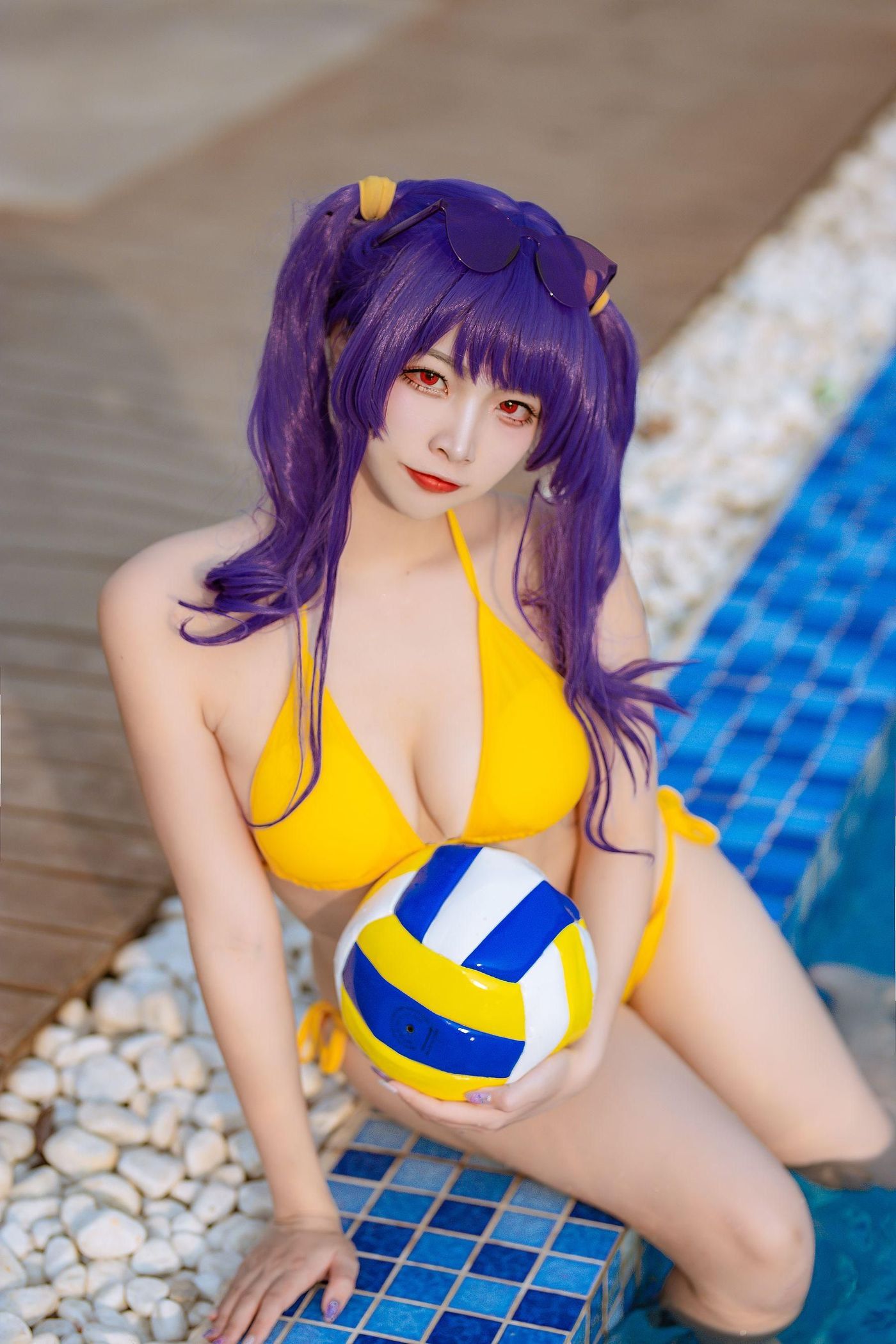 二佐Nisa NO.133 碧蓝波拉泳装[20P]插图5