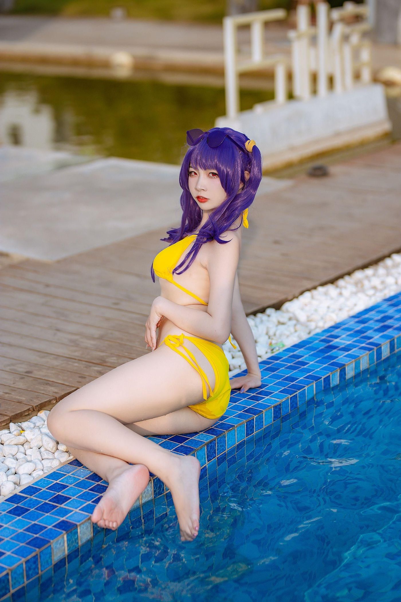 二佐Nisa NO.133 碧蓝波拉泳装[20P]插图3