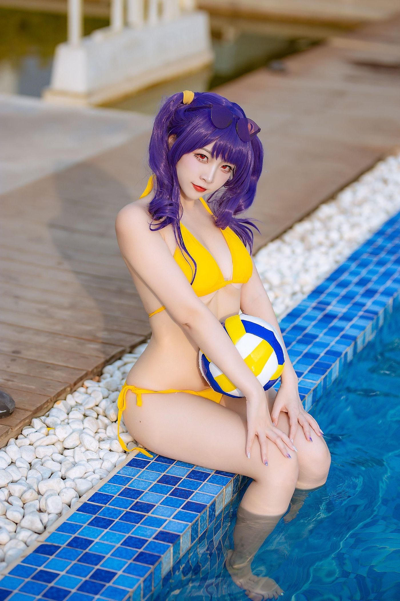 二佐Nisa NO.133 碧蓝波拉泳装[20P]插图6