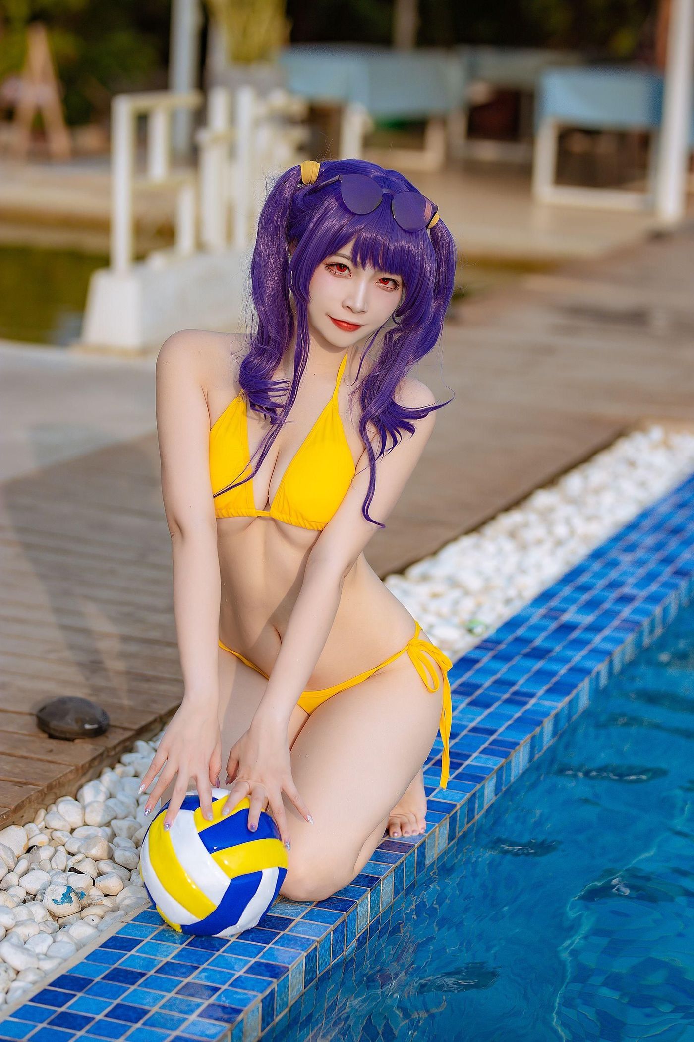 二佐Nisa NO.133 碧蓝波拉泳装[20P]插图9