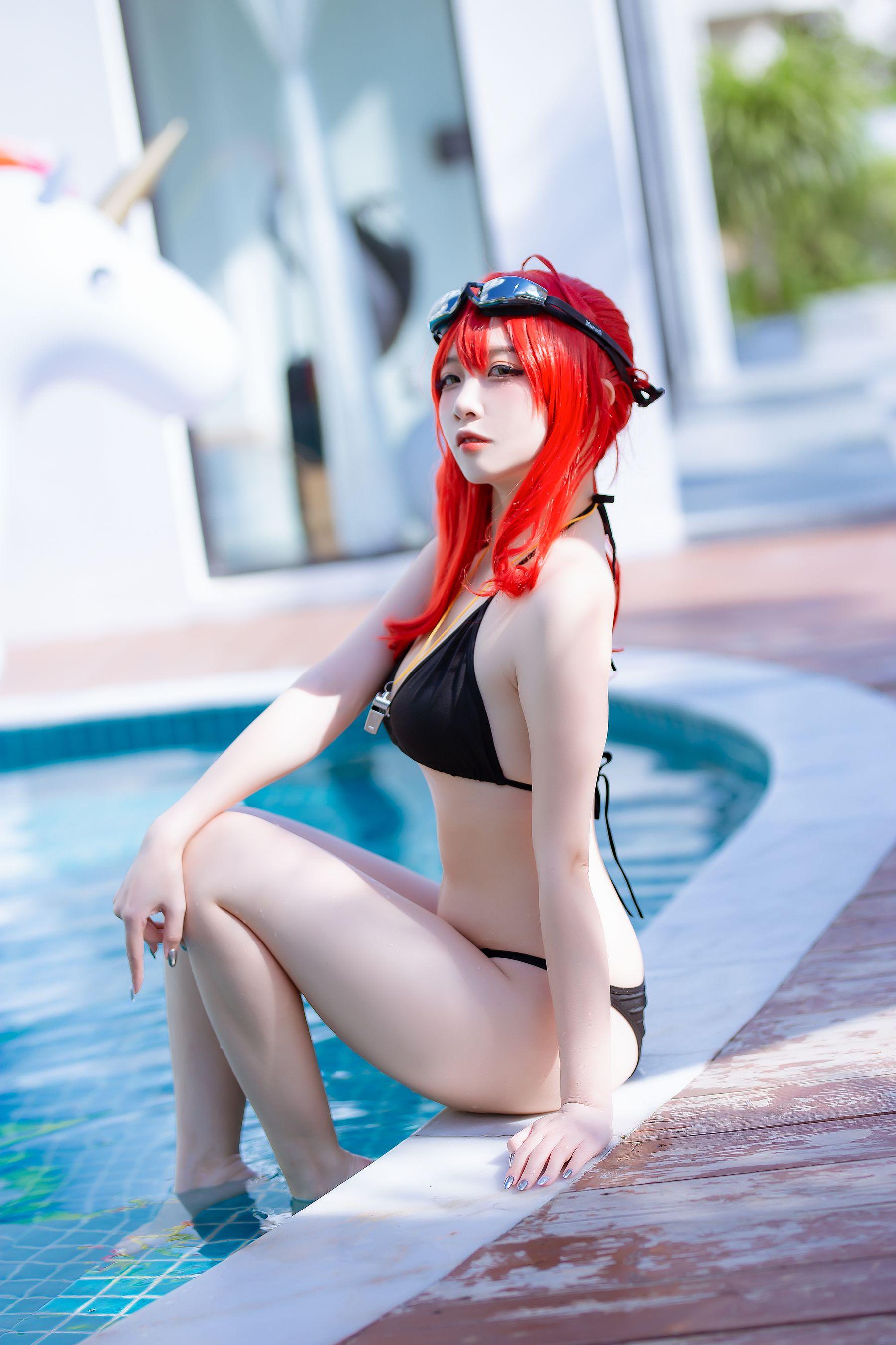 二佐Nisa NO.120 碧蓝航线 扎拉泳装[14P]插图6