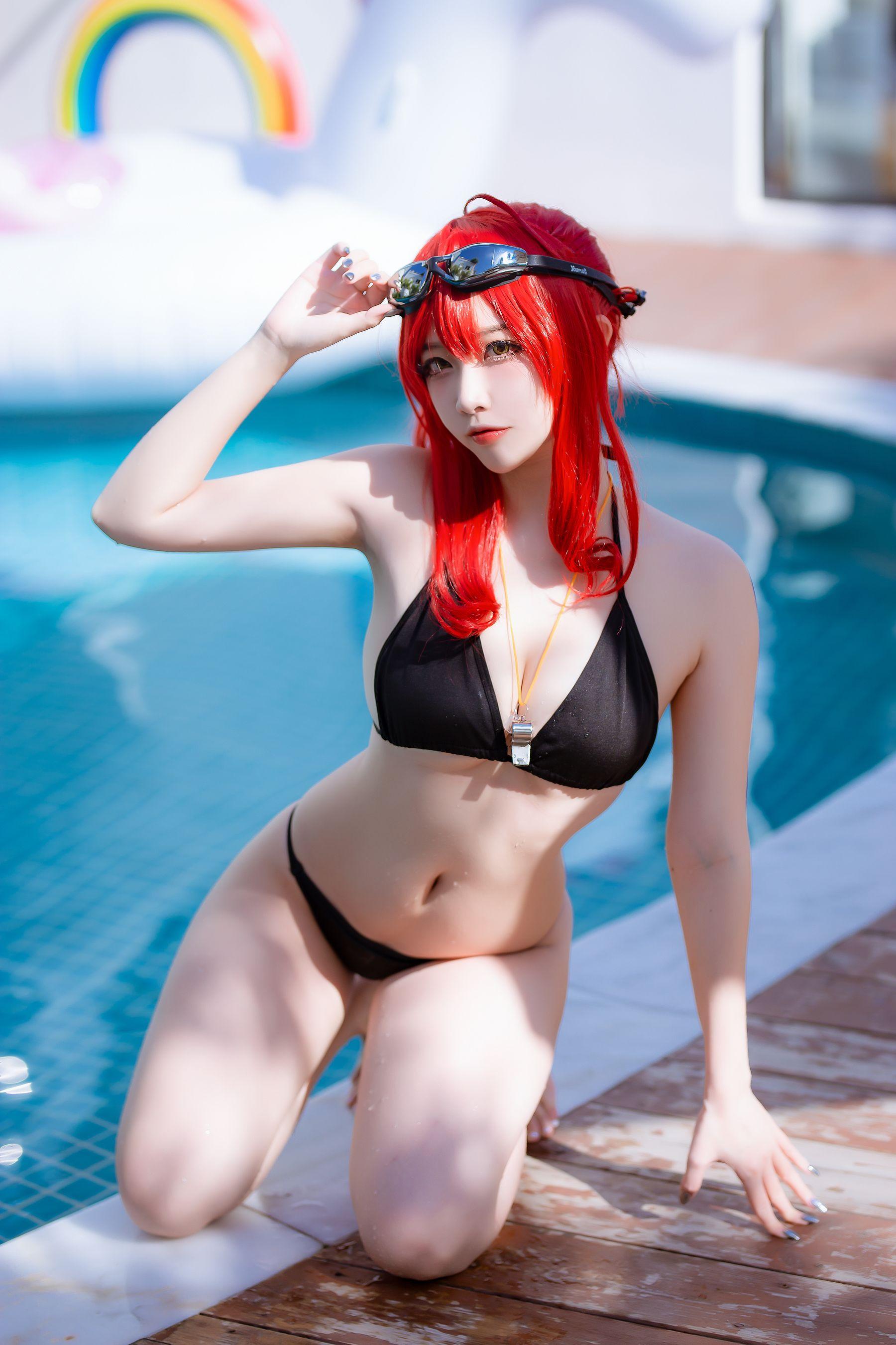 二佐Nisa NO.120 碧蓝航线 扎拉泳装[14P]插图8