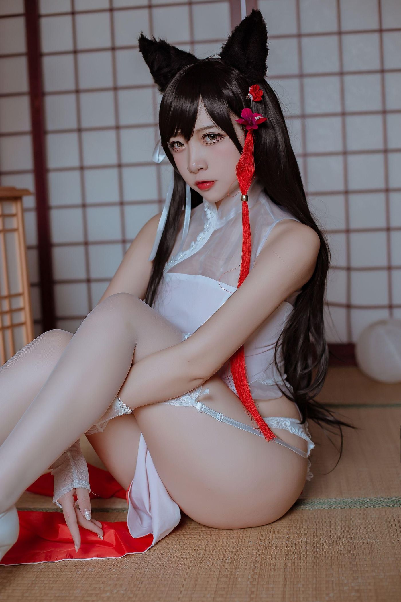 二佐Nisa NO.089 犬之眷[6套]-二佐Nisa 碧蓝爱宕旗袍[18P-204MB][18P]插图6