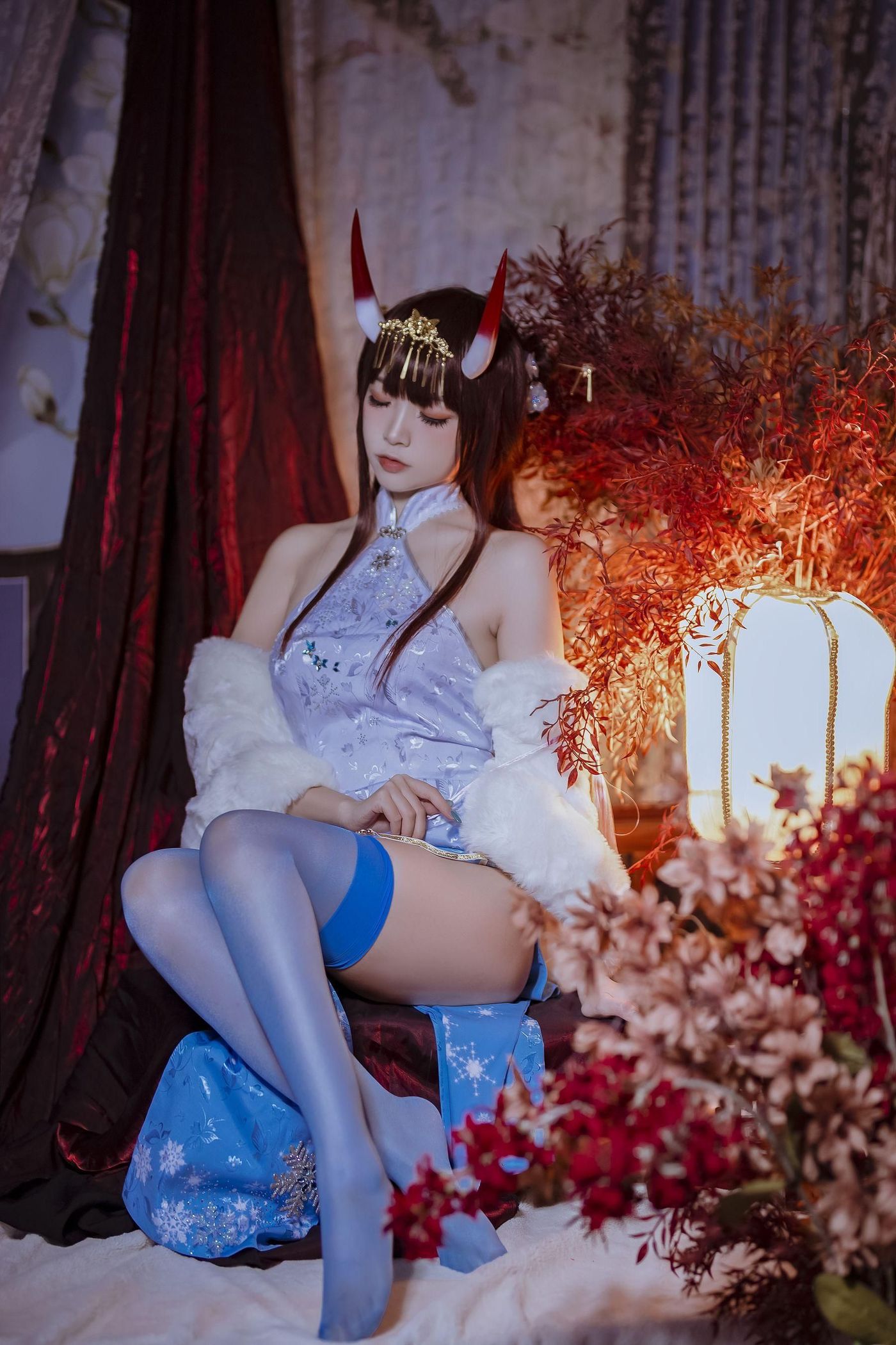 二佐Nisa NO.104 碧蓝航线 能代旗袍[18P]插图5