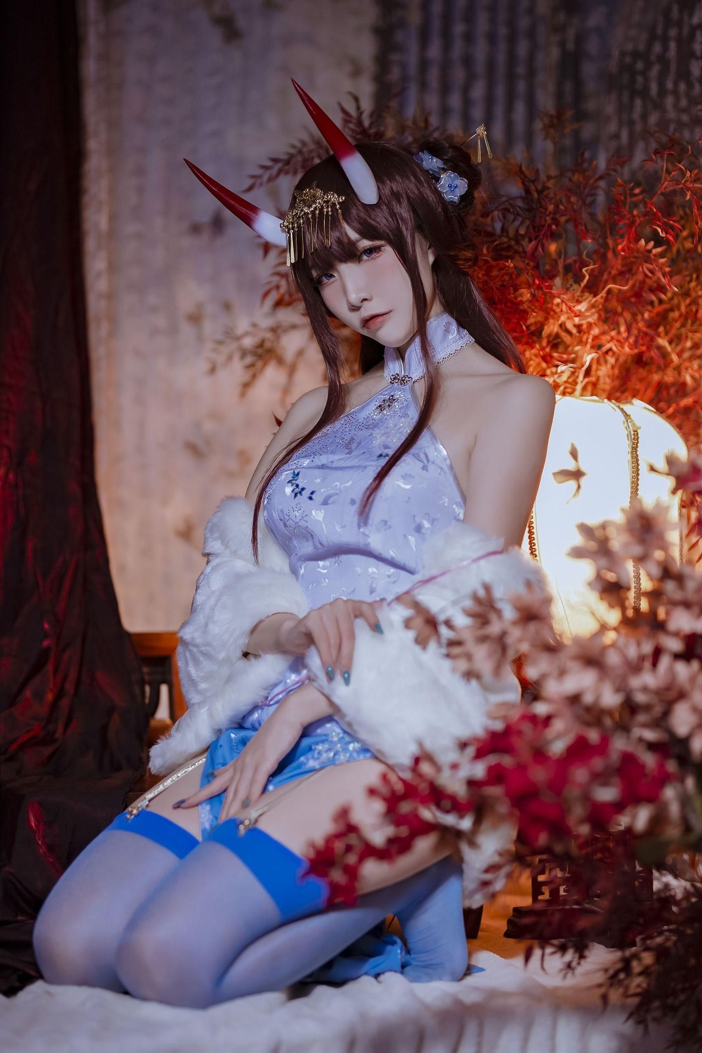 二佐Nisa NO.104 碧蓝航线 能代旗袍[18P]插图2
