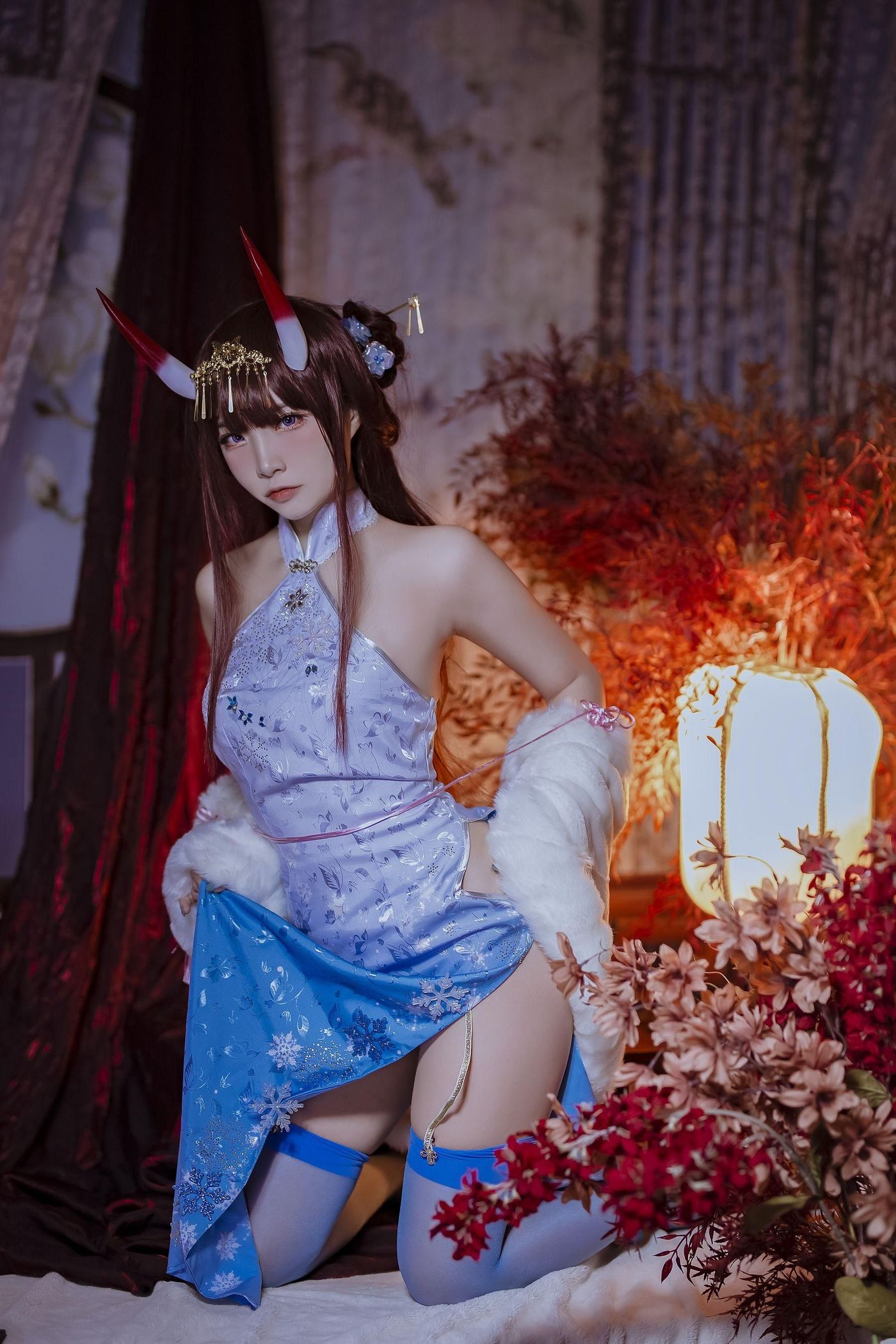 二佐Nisa NO.104 碧蓝航线 能代旗袍[18P]插图6