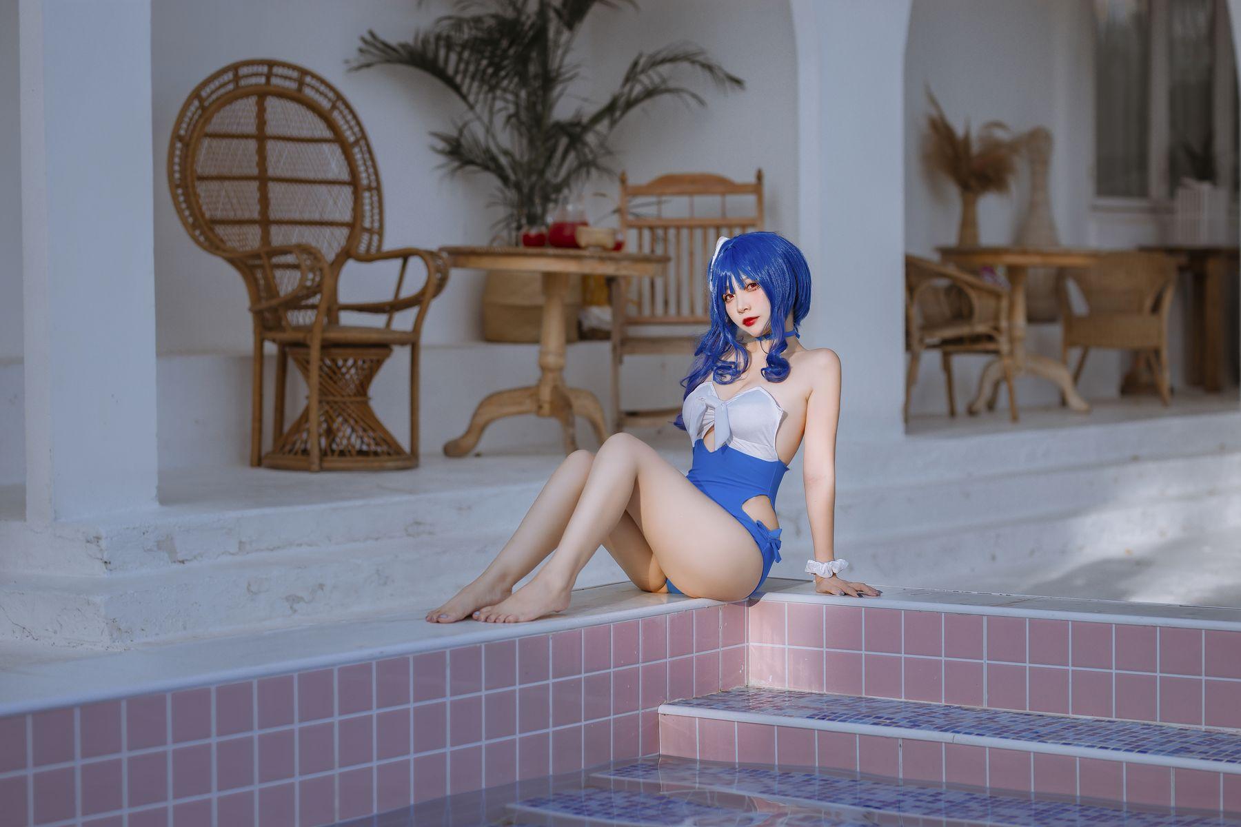 二佐Nisa NO.135 碧蓝圣路易斯泳装[26P]插图8