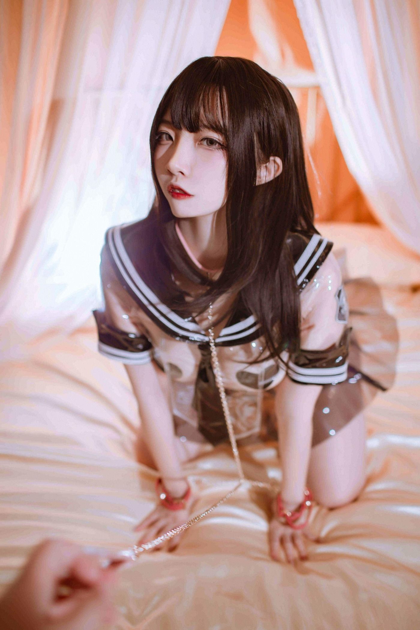 二佐Nisa NO.130 私房透明JK[40P]插图1